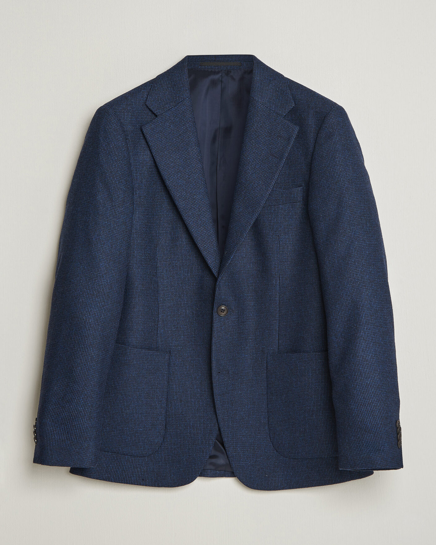 Homme | Blazers | Tiger of Sweden | Easer Wool Pepita Blazer Sea