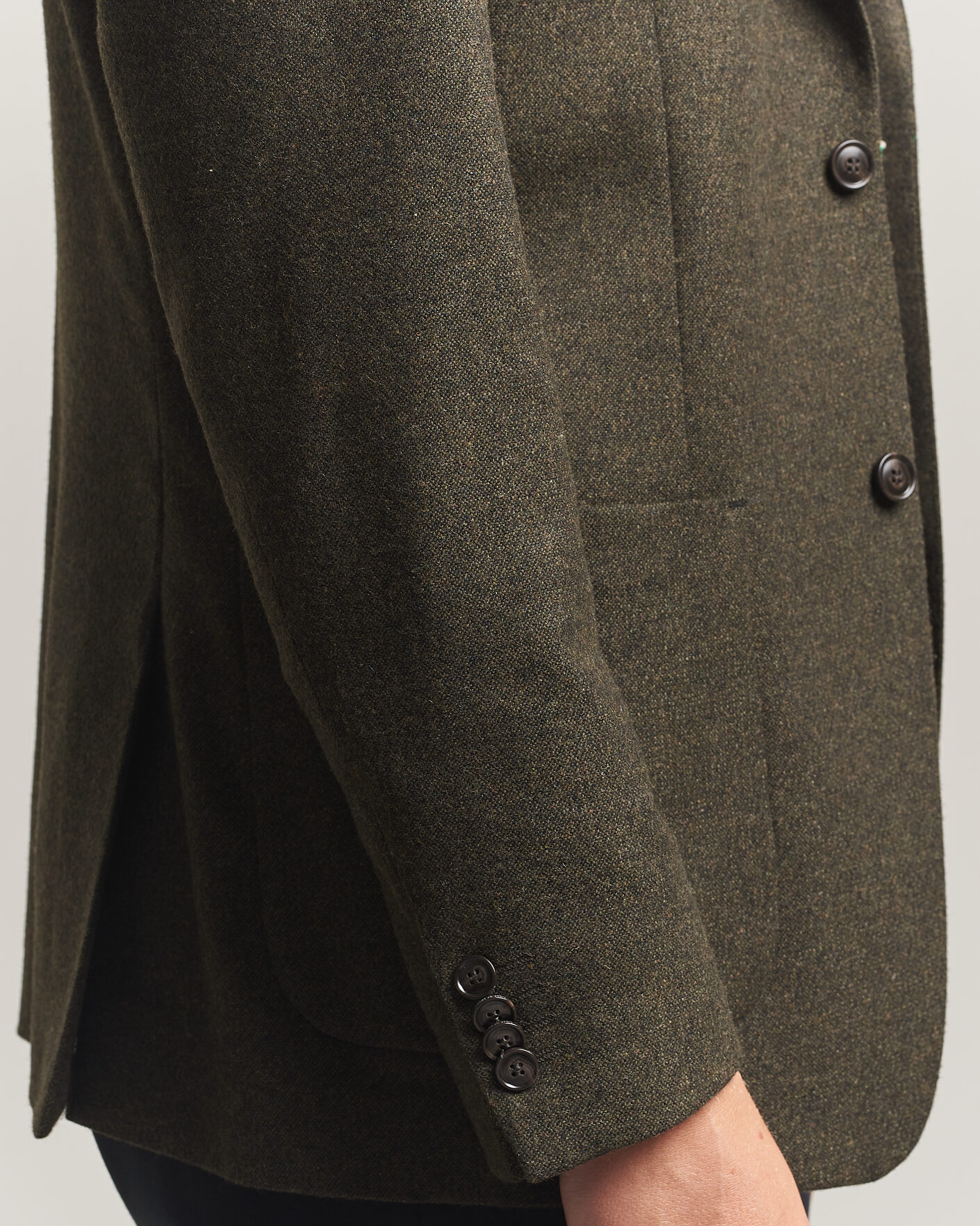 Homme | Blazers | Tiger of Sweden | Justin Wool Flannel Suit Blazer Muted Canopy