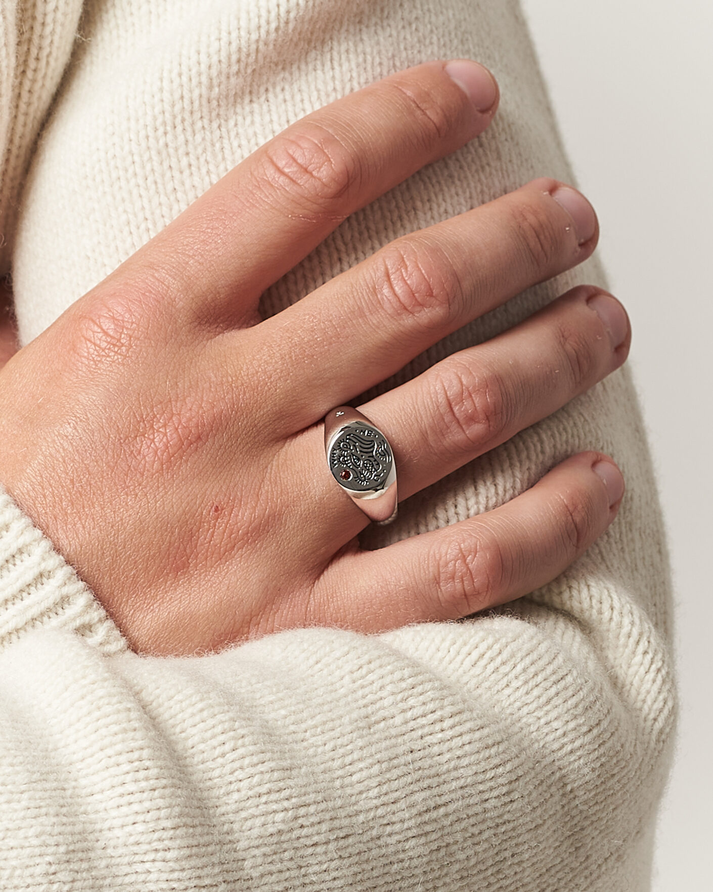 Homme | Bijoux | Tom Wood | Why Me Ring Silver