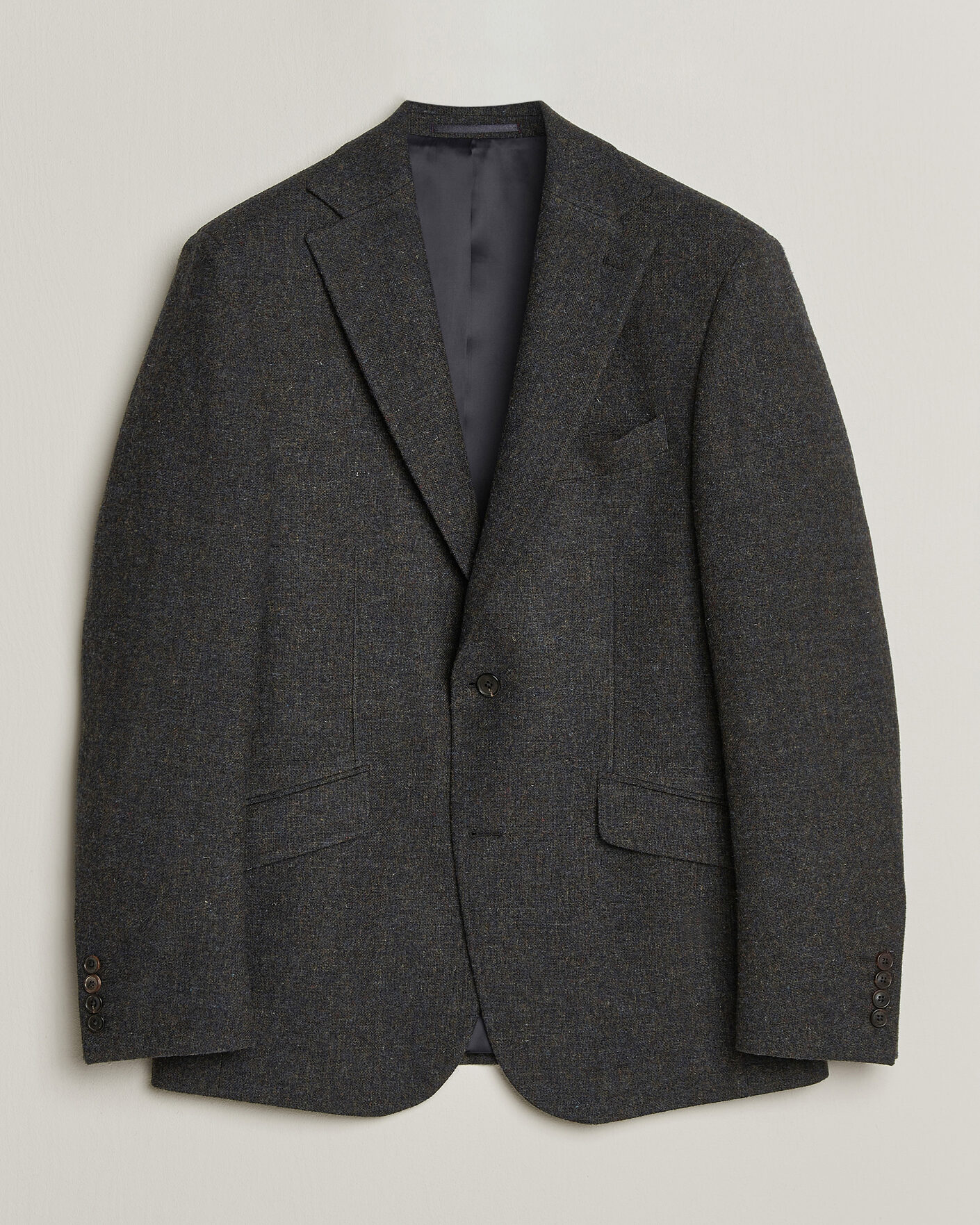 Homme | Blazers | Walker Slater | Edward Shetland Wool Donegal Blazer Navy