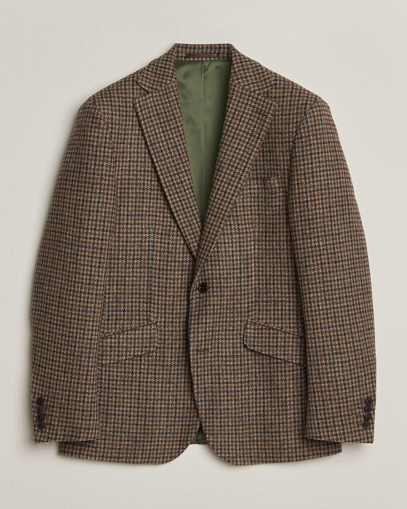 Homme | Blazers | Walker Slater | Edward Lambswool Puppytooth Blazer Sandstone