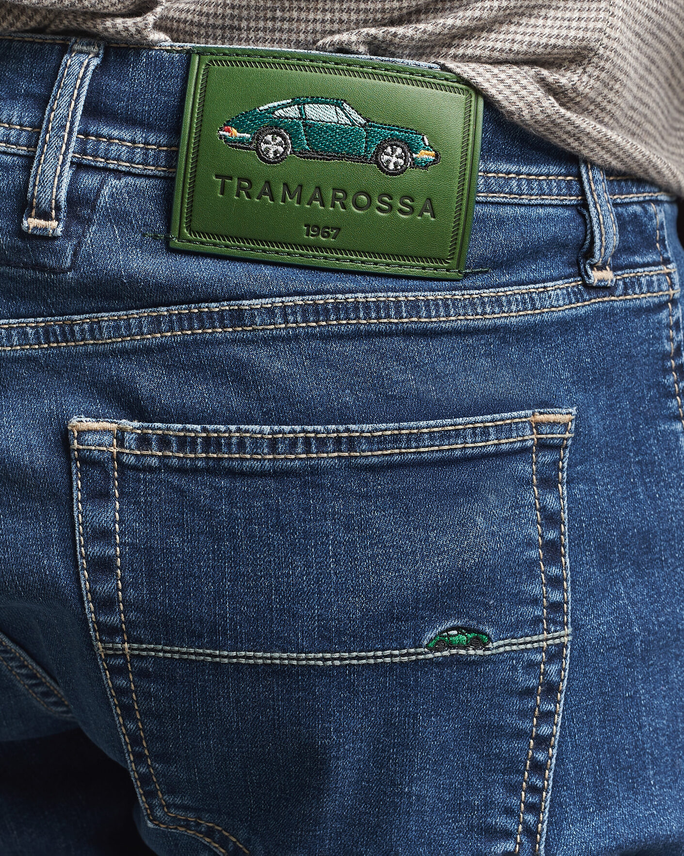 Homme | Jeans | Tramarossa | Michelangelo Stretch Jeans Mid Blue