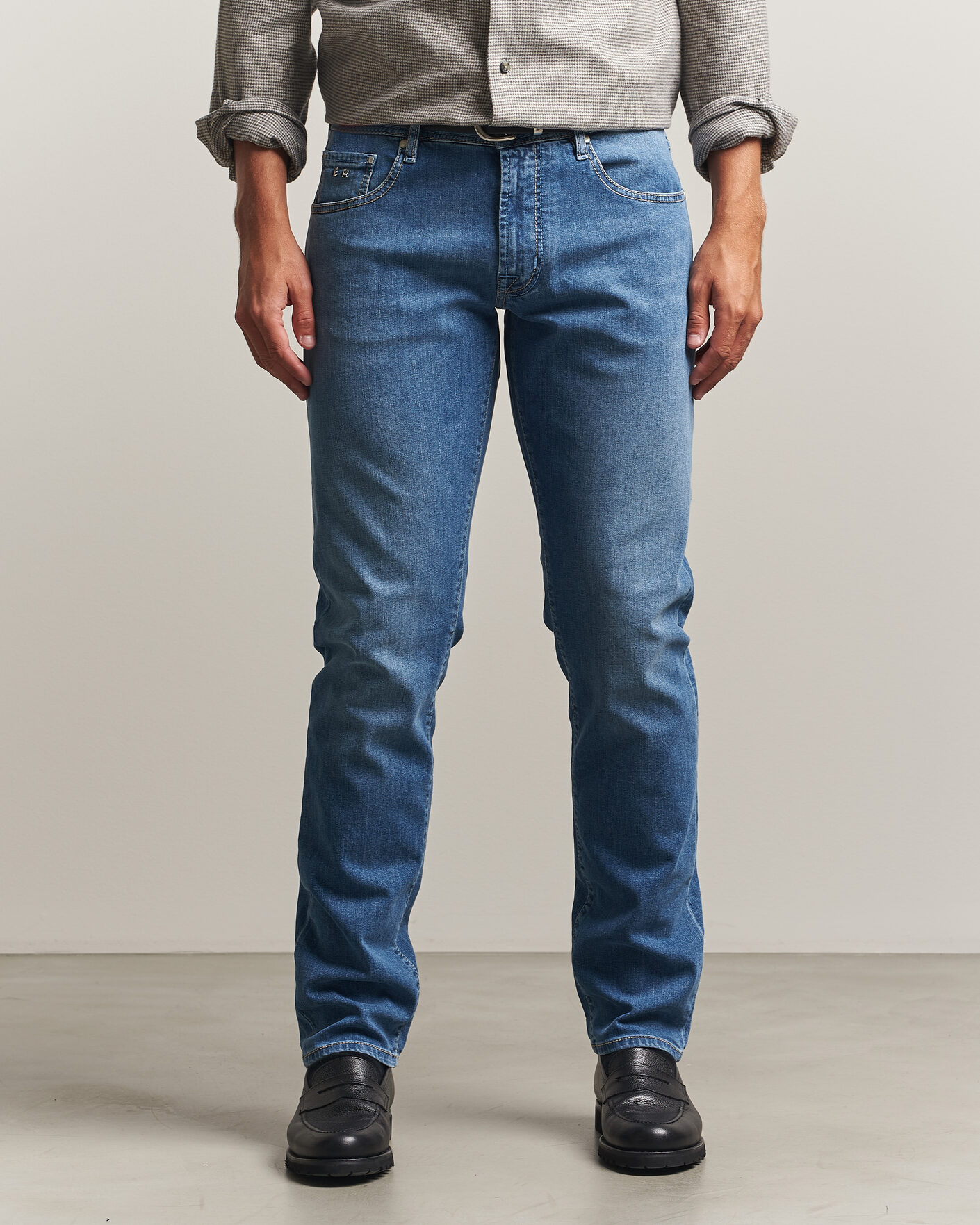 Homme | Jeans | Tramarossa | Michelangelo Stretch Jeans Light Blue