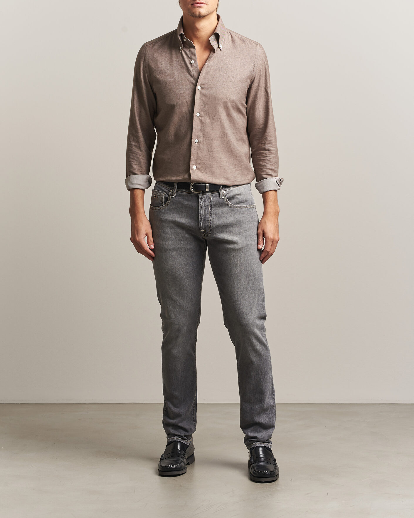 Homme | Jeans | Tramarossa | Michelangelo Stretch Jeans Light Grey