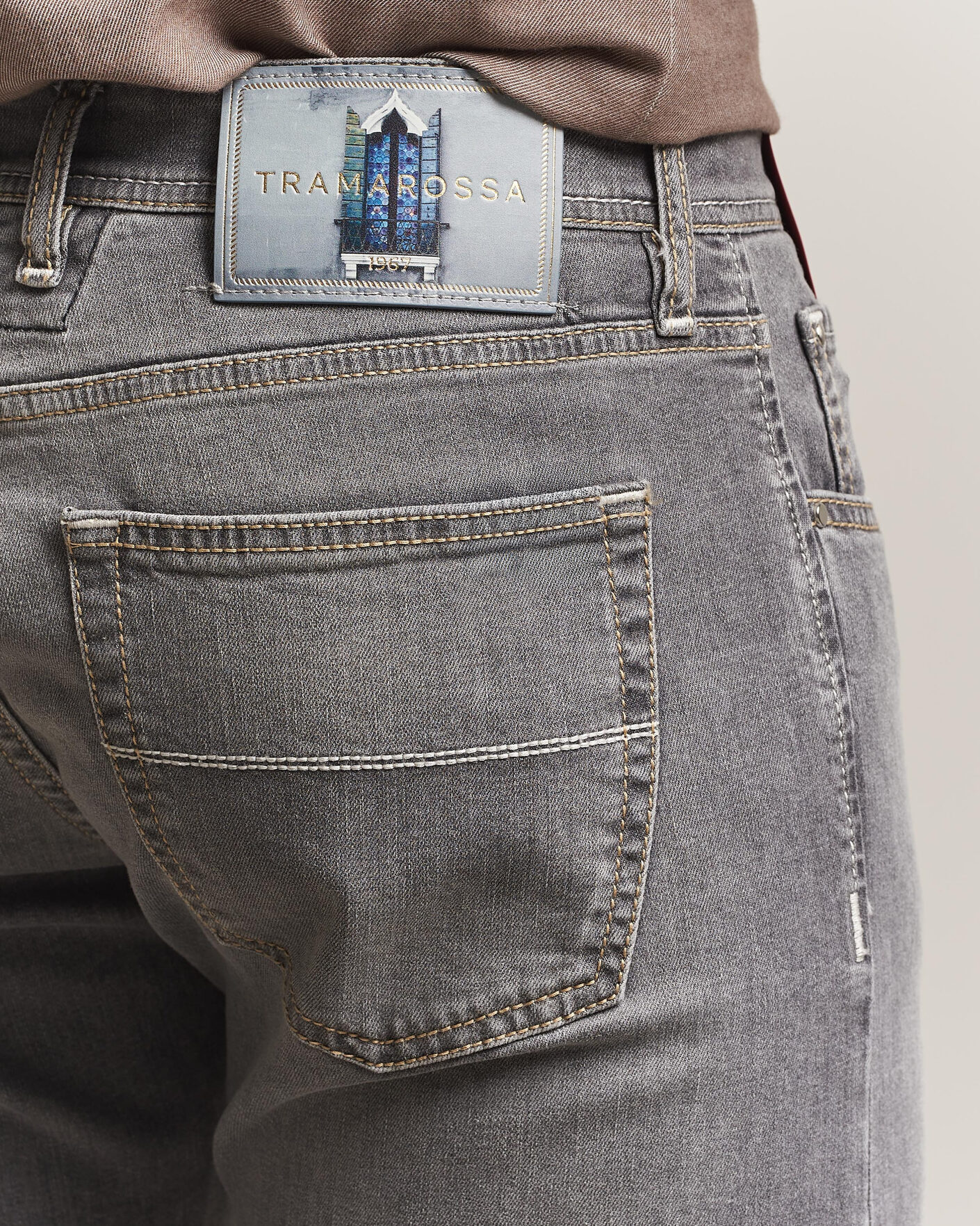 Homme | Jeans | Tramarossa | Michelangelo Stretch Jeans Light Grey