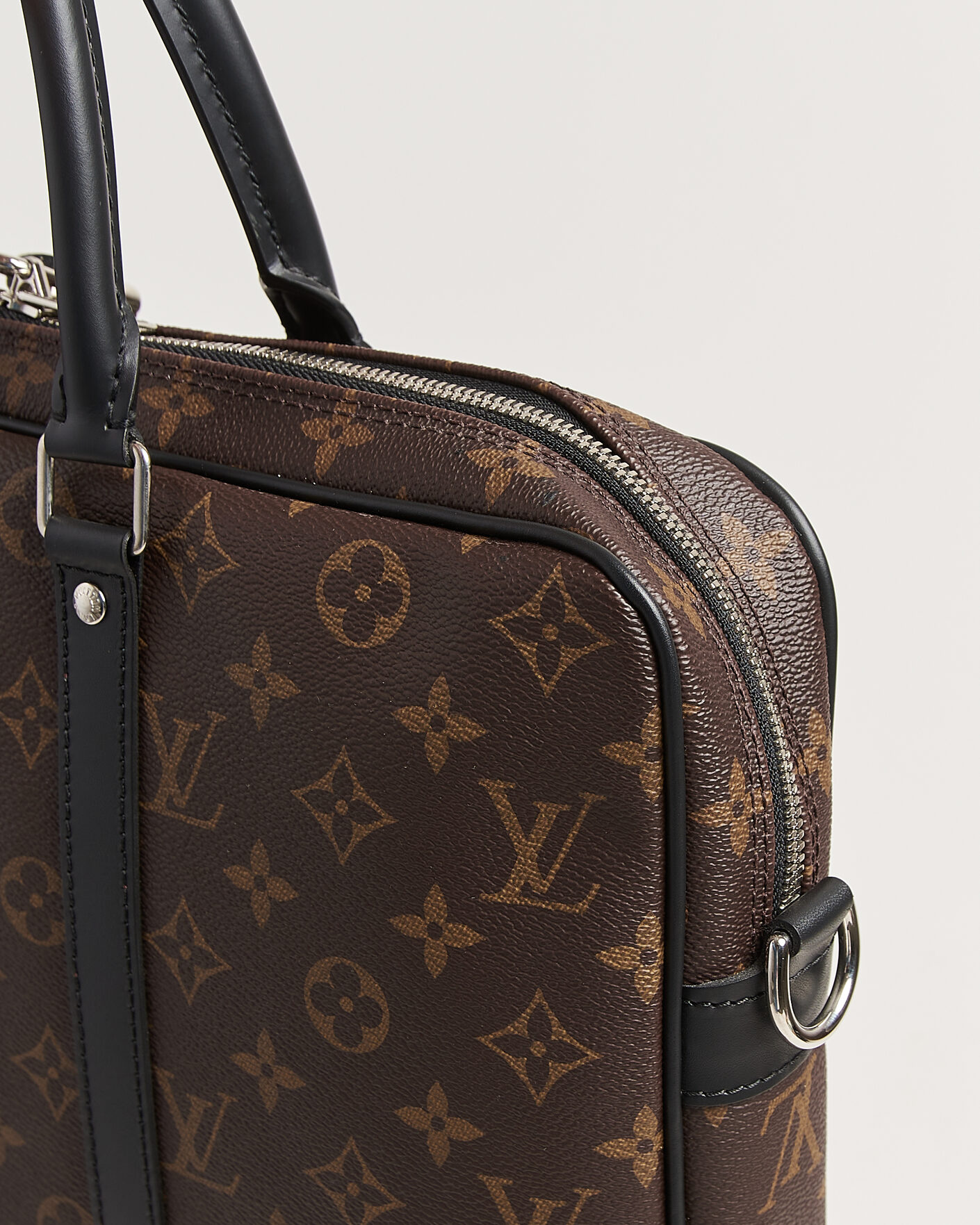 Homme | Pre-Owned & Vintage Bags | Louis Vuitton Pre-Owned | Porte-Documents Voyage Briefcase Monogram Macassar