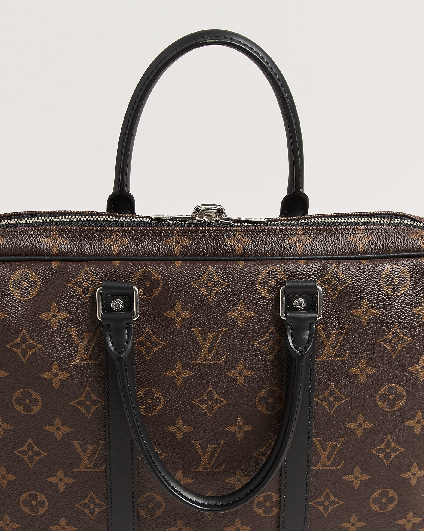 Homme | Pre-Owned & Vintage Bags | Louis Vuitton Pre-Owned | Porte-Documents Voyage Briefcase Monogram Macassar