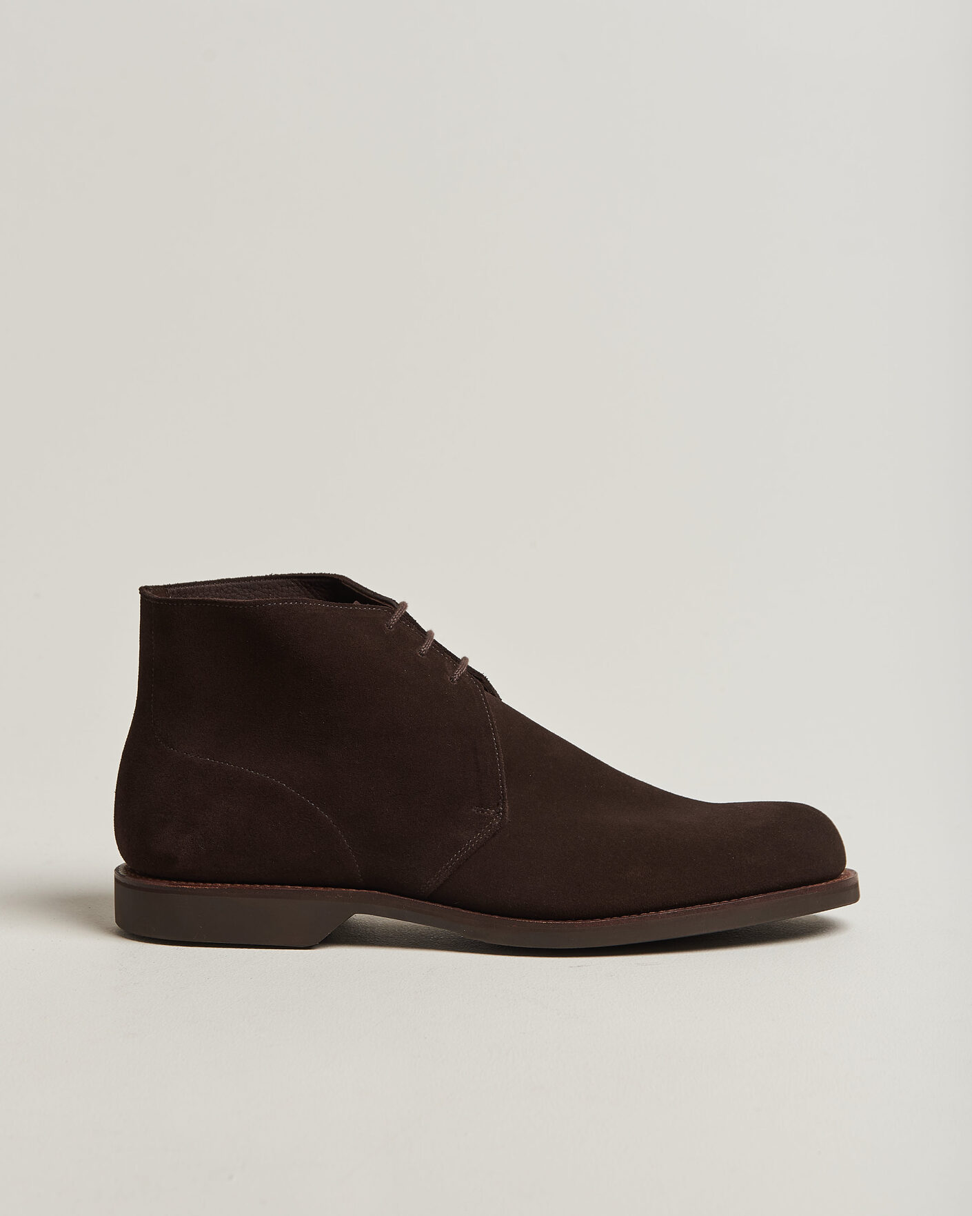 Homme | Bottes | Crockett & Jones | Unlined Chukka 4 Boot Dark Brown Suede