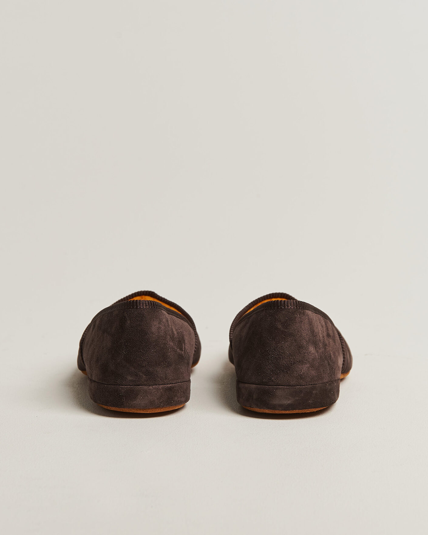Homme | Sandales Et Mules | Bowhill & Elliott | Grecian Indoor Slippers Chocolate Suede