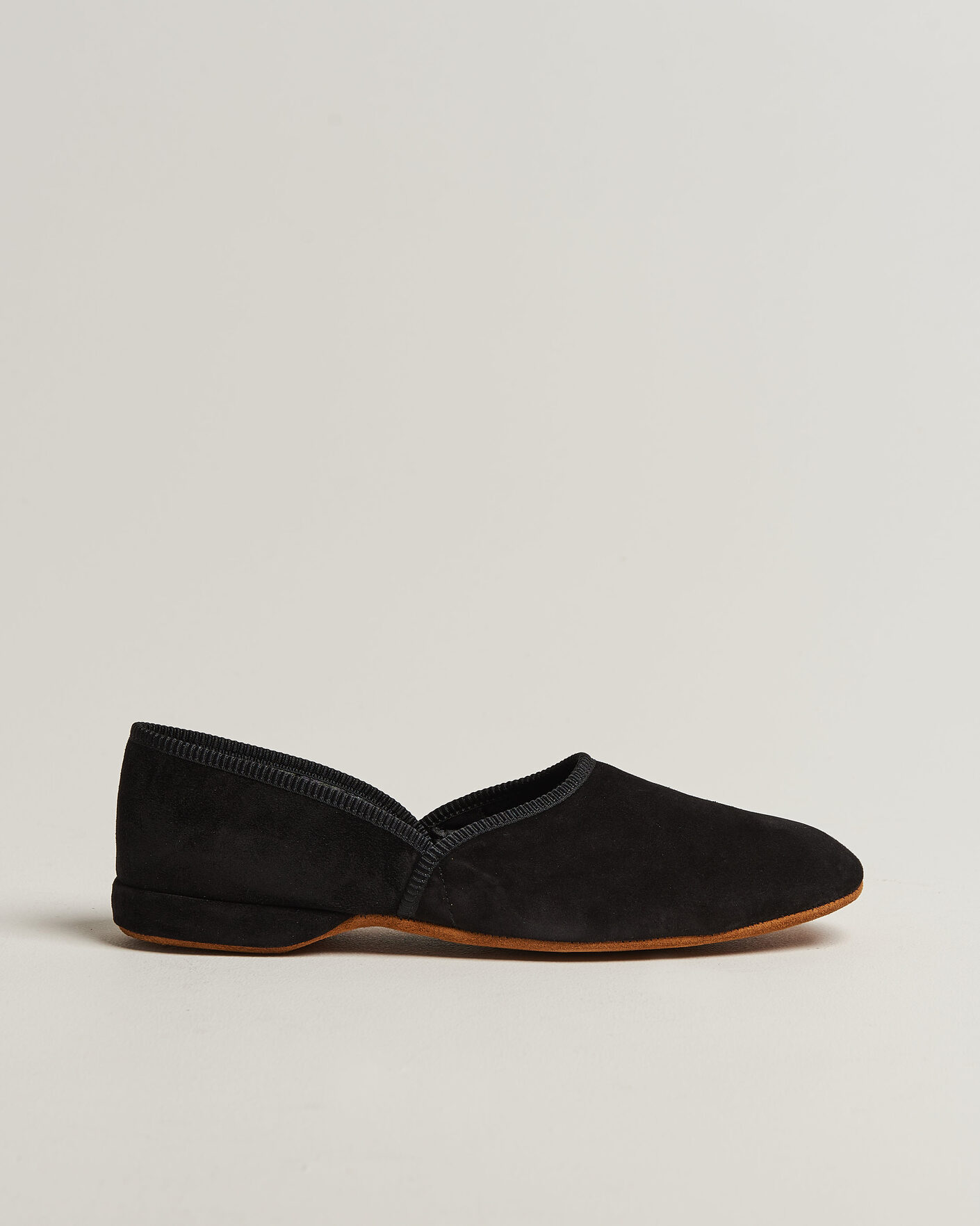 Homme | Sandales Et Mules | Bowhill & Elliott | Grecian Indoor Slippers Navy Suede