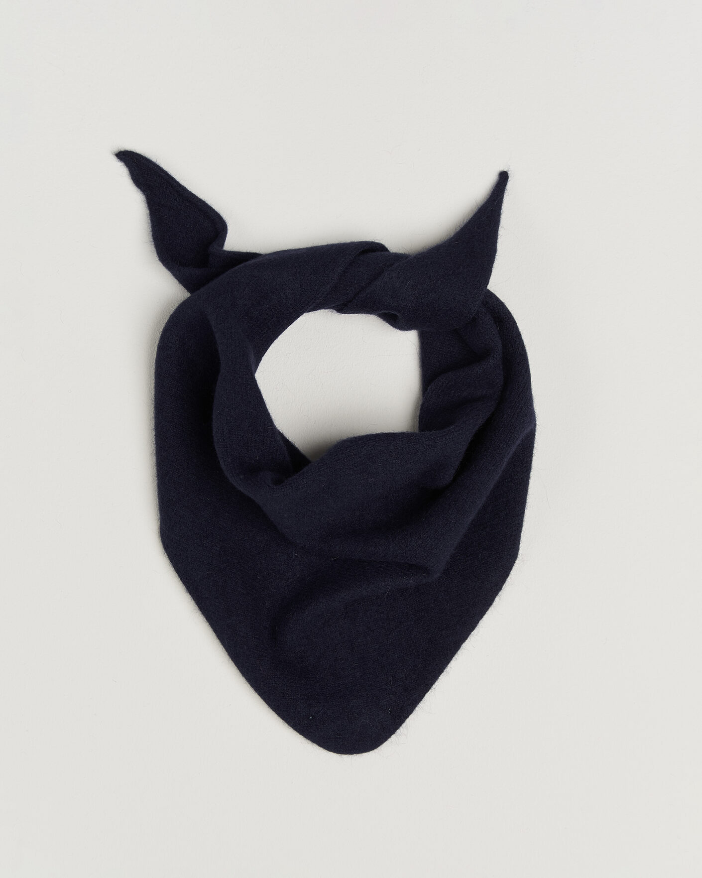 Homme | Écharpes | Le Bonnet | Lambswool/Caregora Bandana Midnight