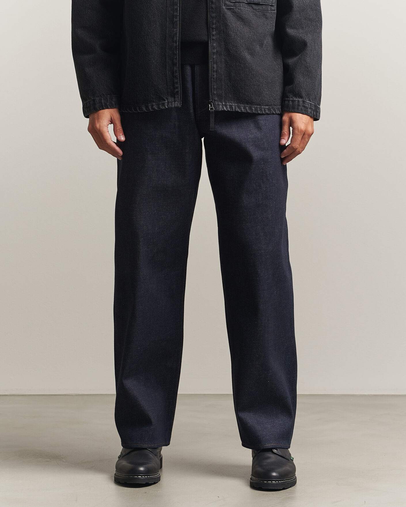 Homme | Pantalons | Stone Island | Loose Fit Jeans Blue Raw
