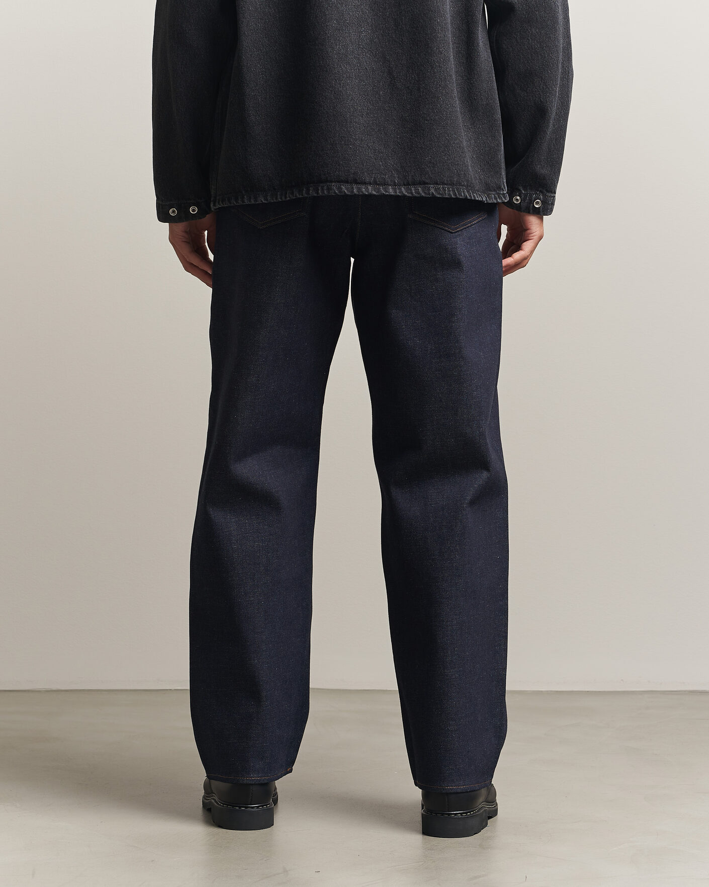 Homme | Pantalons | Stone Island | Loose Fit Jeans Blue Raw