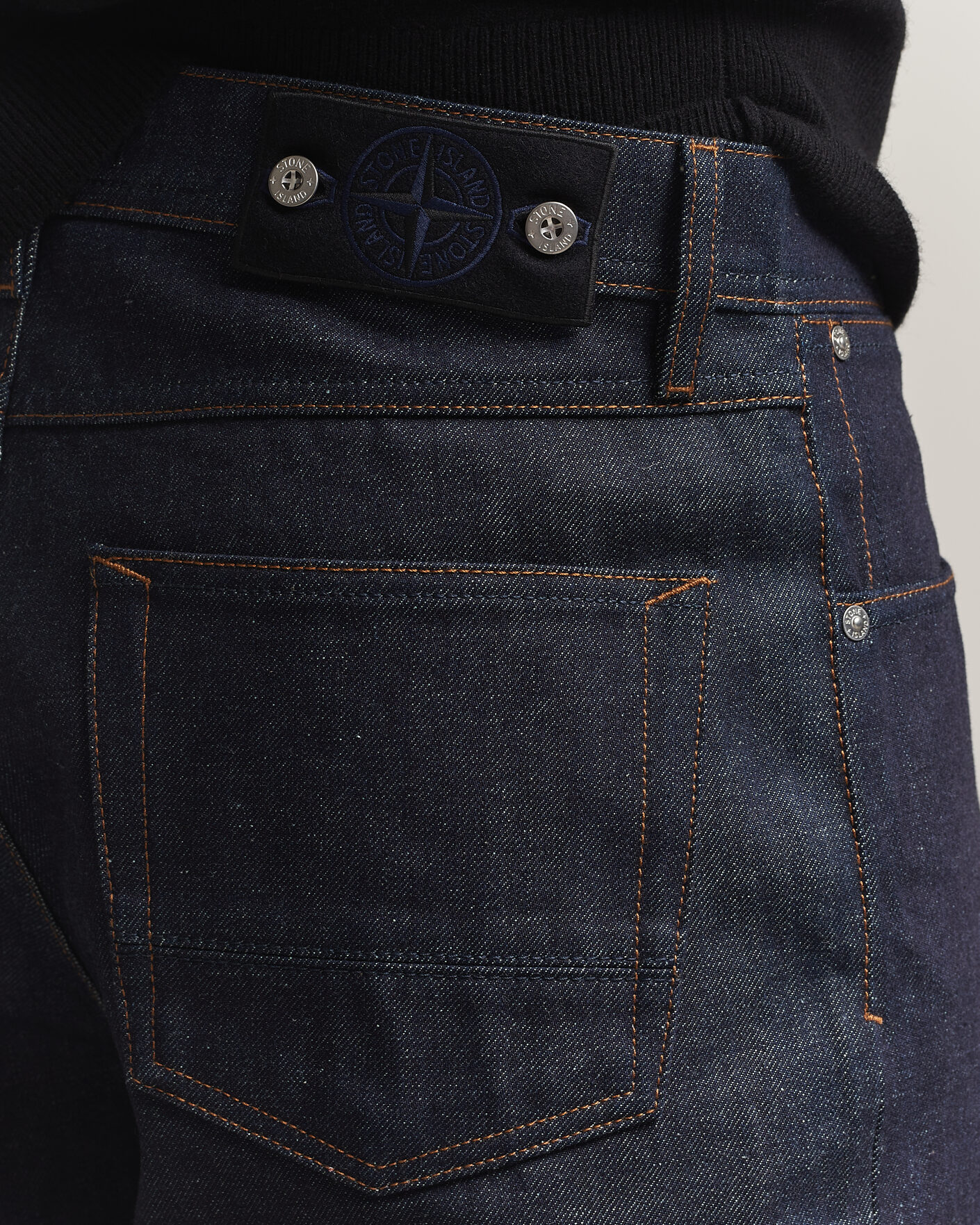 Homme | Pantalons | Stone Island | Loose Fit Jeans Blue Raw