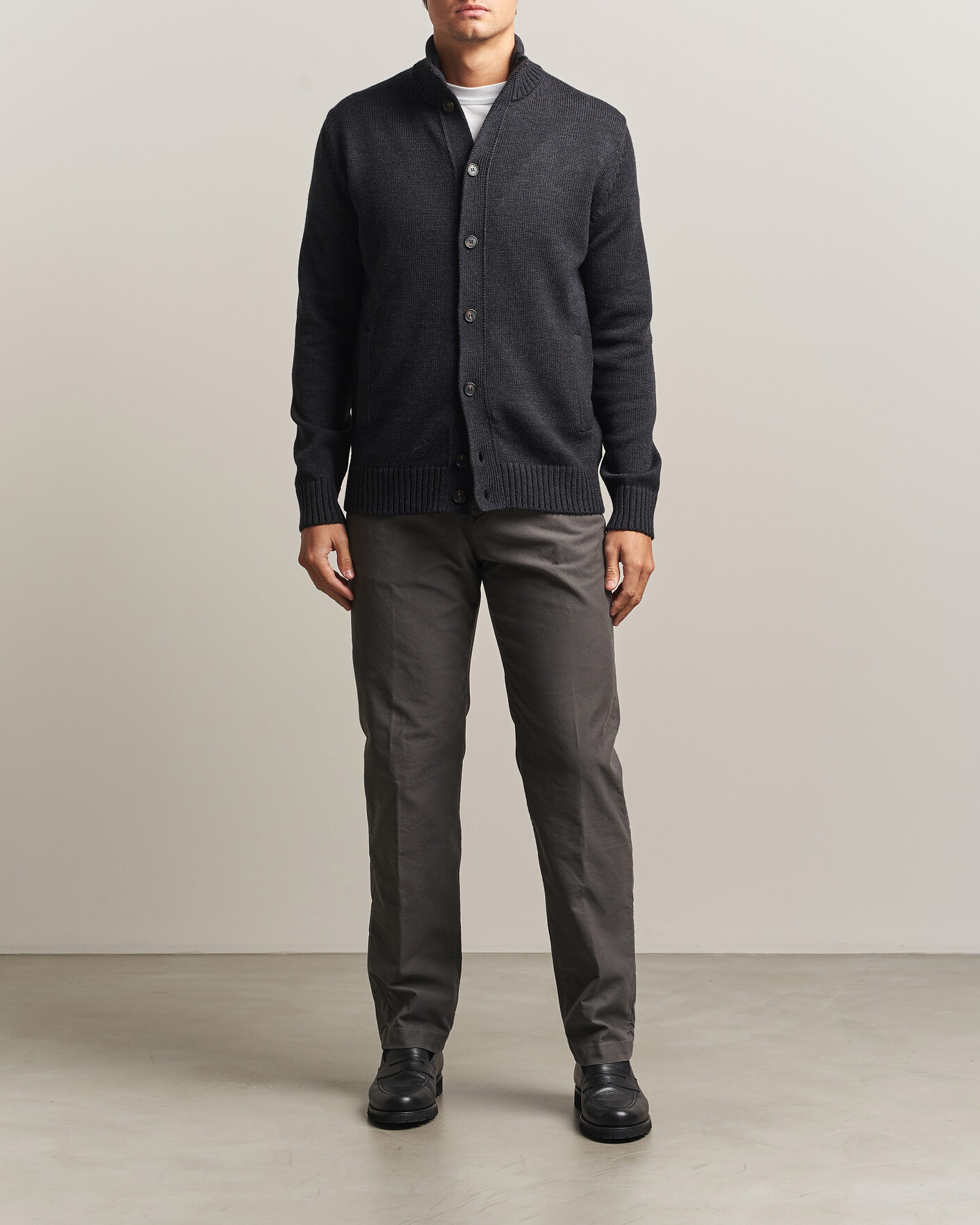 Homme | Pulls Et Tricots | Zanone | Virgin Merino Wool Chioto Grey Melange