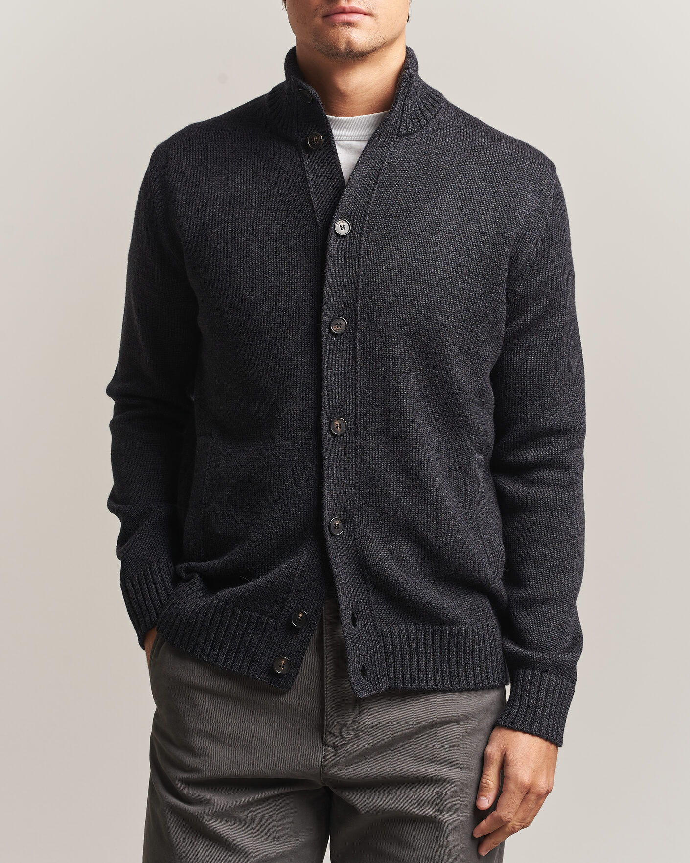 Homme | Pulls Et Tricots | Zanone | Virgin Merino Wool Chioto Grey Melange