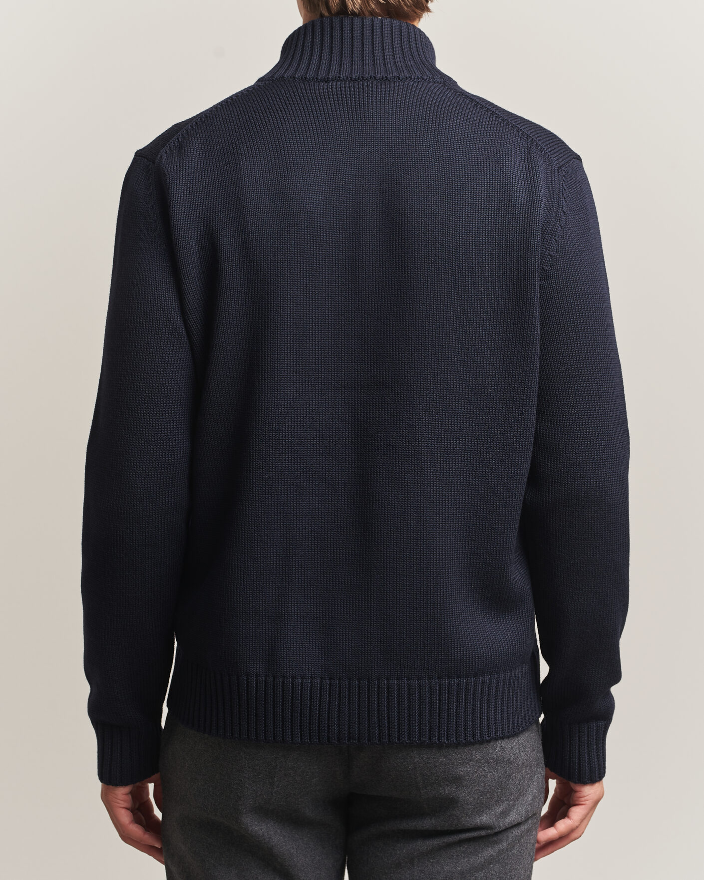 Homme | Pulls Et Tricots | Zanone | Virgin Merino Wool Chioto Navy