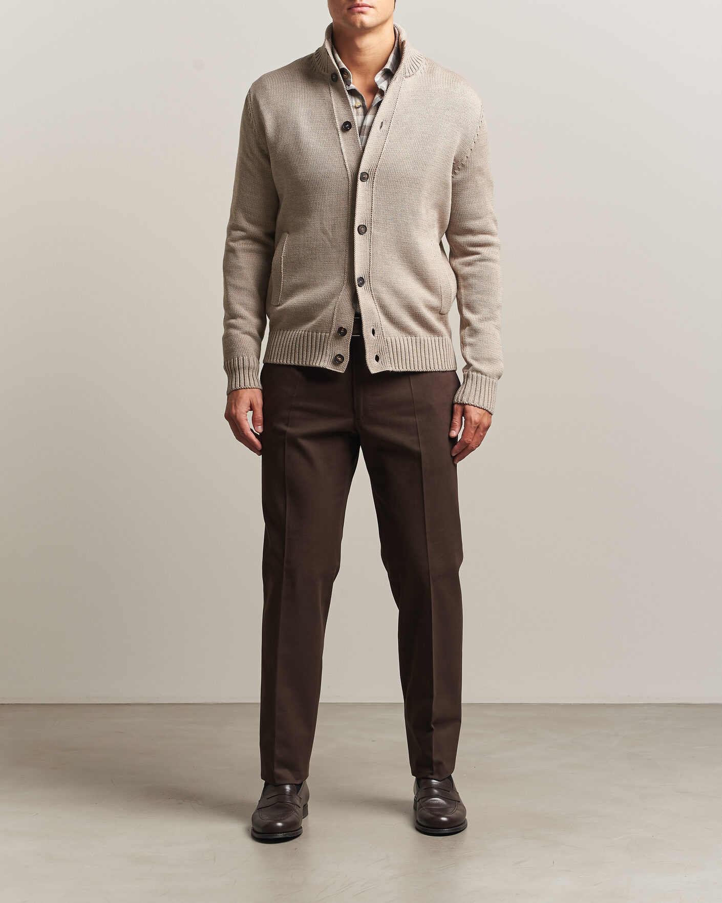 Homme | Pulls Et Tricots | Zanone | Virgin Merino Wool Chioto Beige
