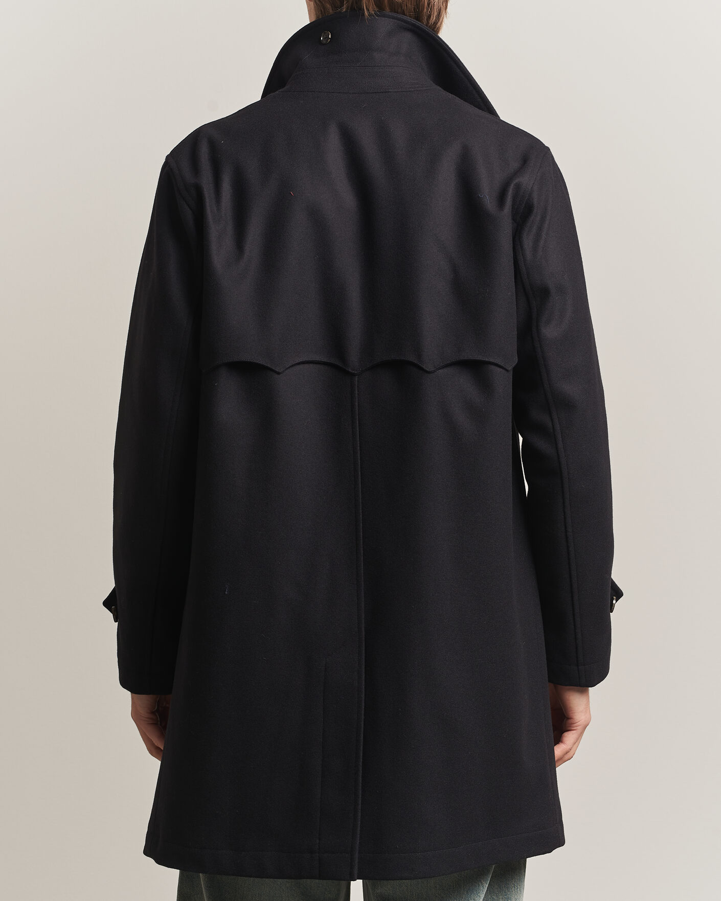Homme | Manteaux Et Vestes | Baracuta | G10 Melton Wool Coat Black