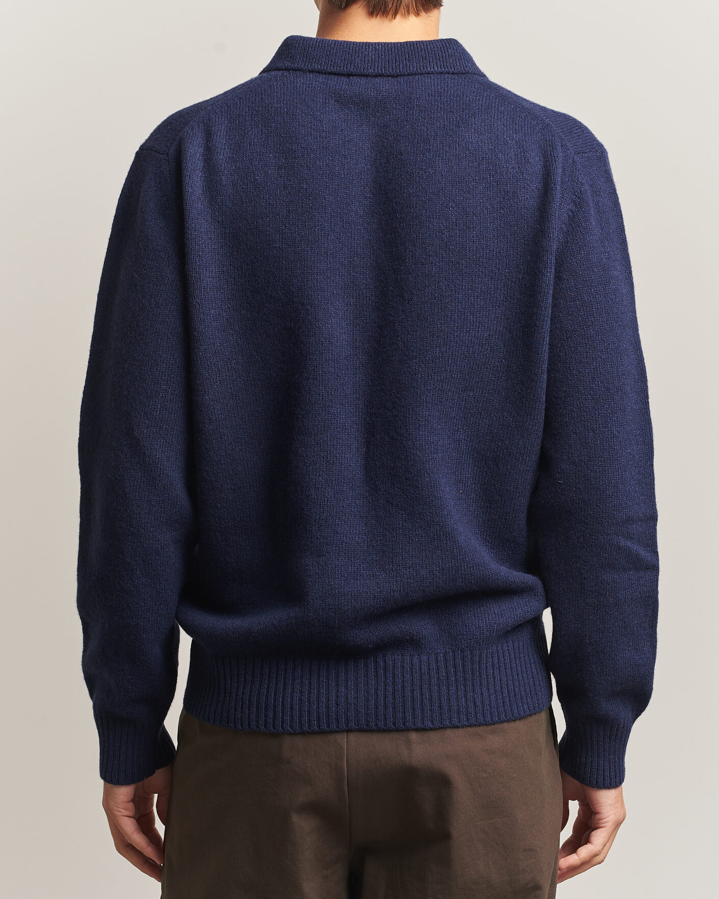 Homme | Pulls Et Tricots | Baracuta | Shetland Polo Navy