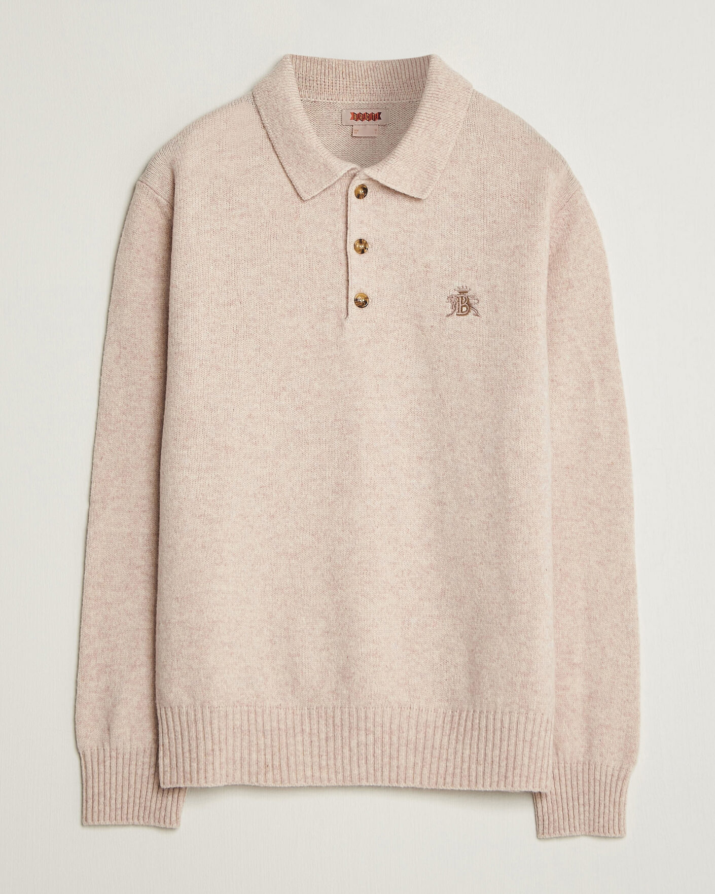 Homme | Pulls Et Tricots | Baracuta | Shetland Polo Antique White