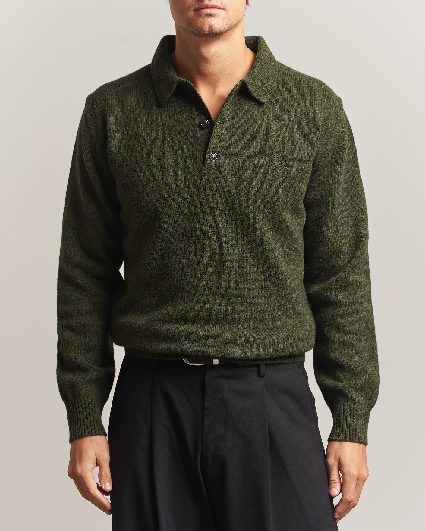 Homme | Pulls Et Tricots | Baracuta | Shetland Polo Beech