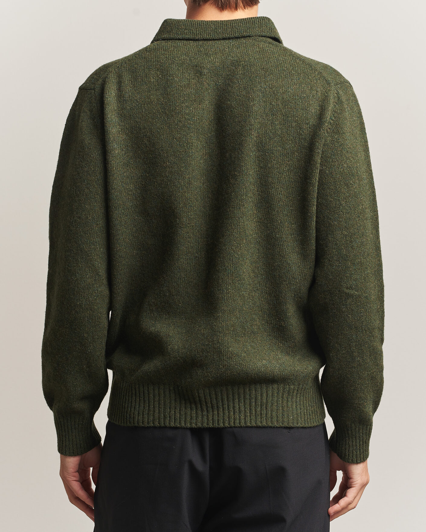 Homme | Pulls Et Tricots | Baracuta | Shetland Polo Beech