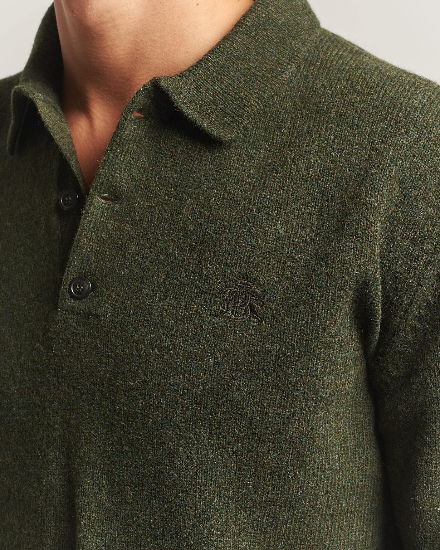 Homme | Pulls Et Tricots | Baracuta | Shetland Polo Beech