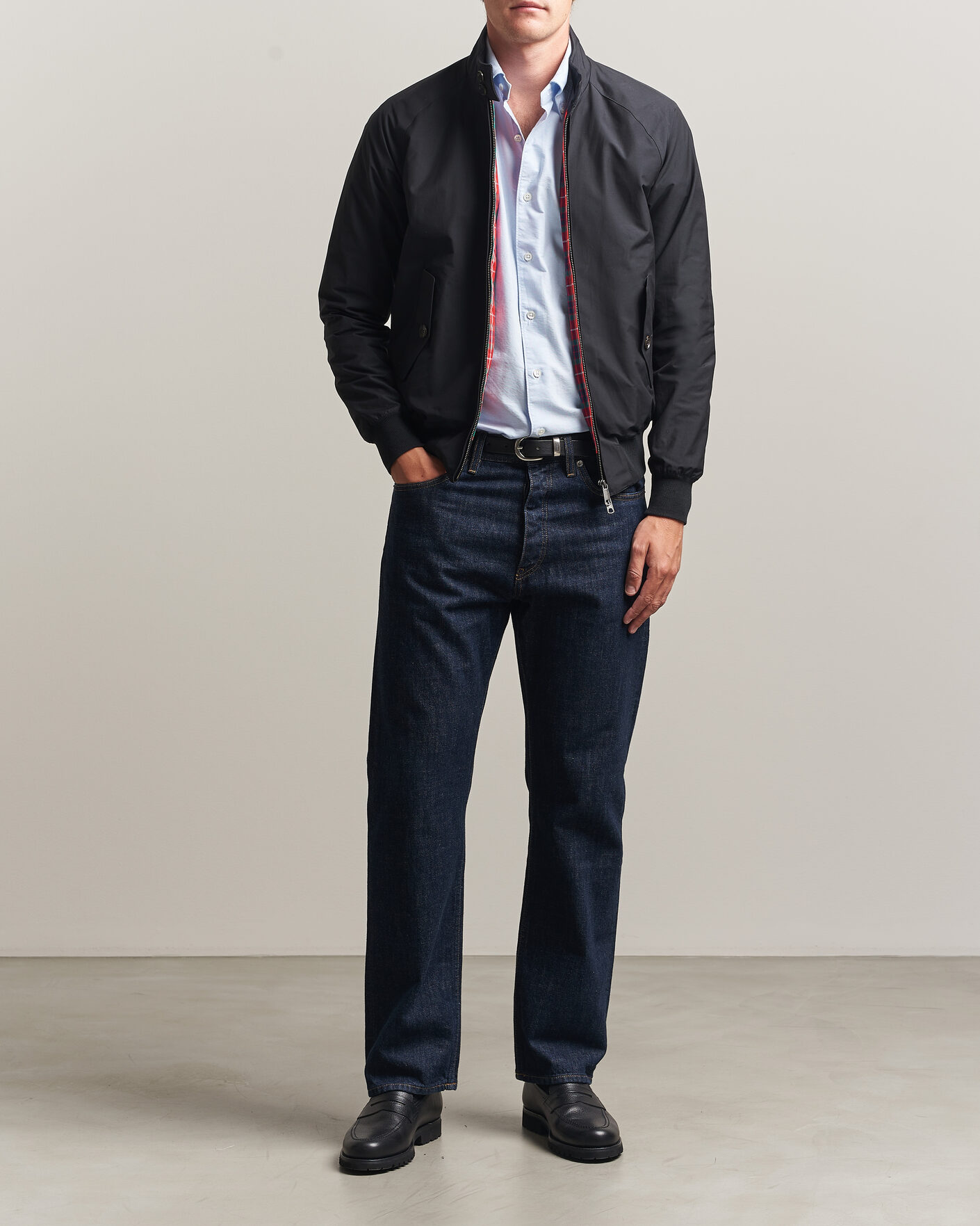Homme | Manteaux Et Vestes | Baracuta | G9 Original Harrington Jacket Dark Navy