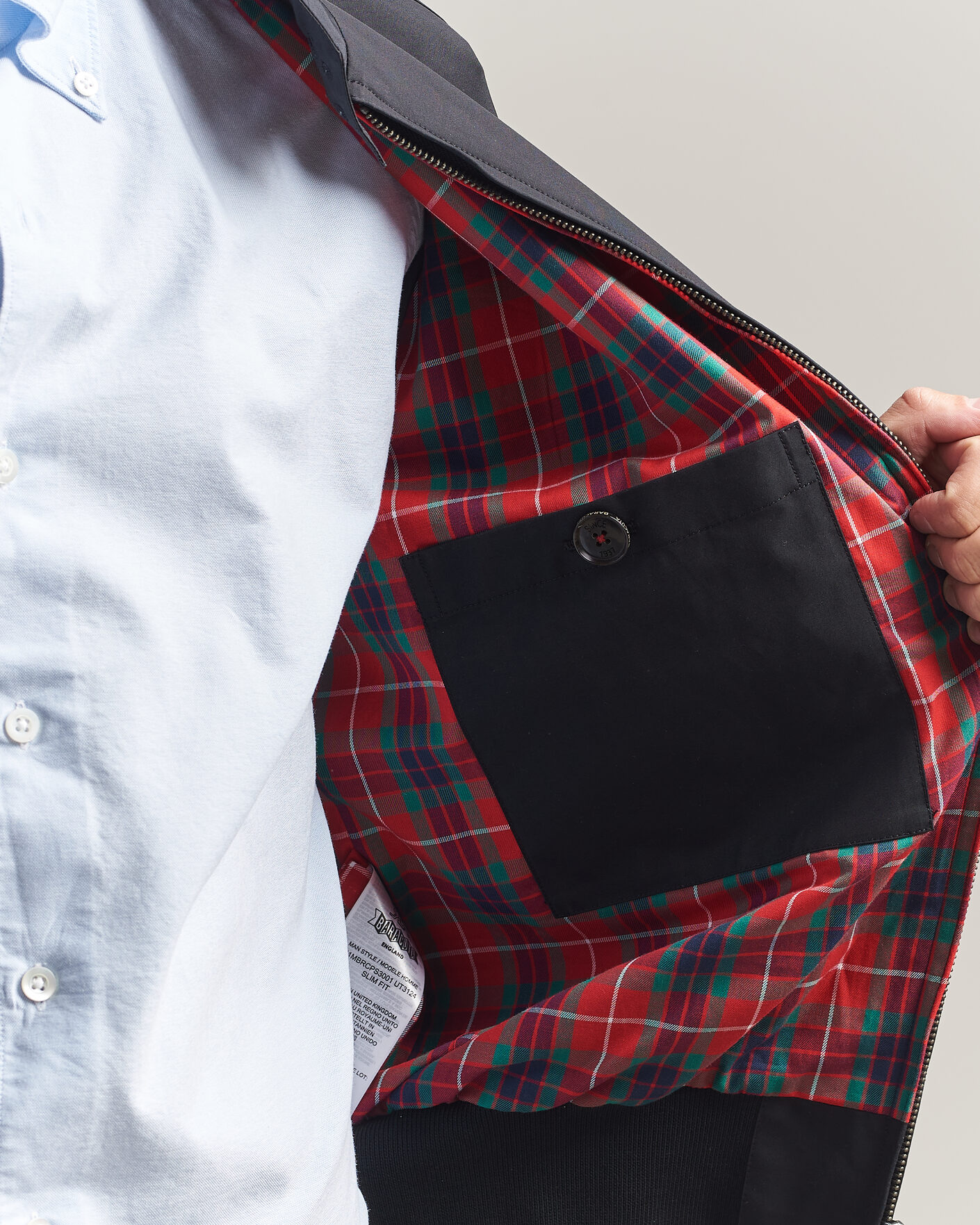 Homme | Manteaux Et Vestes | Baracuta | G9 Original Harrington Jacket Dark Navy