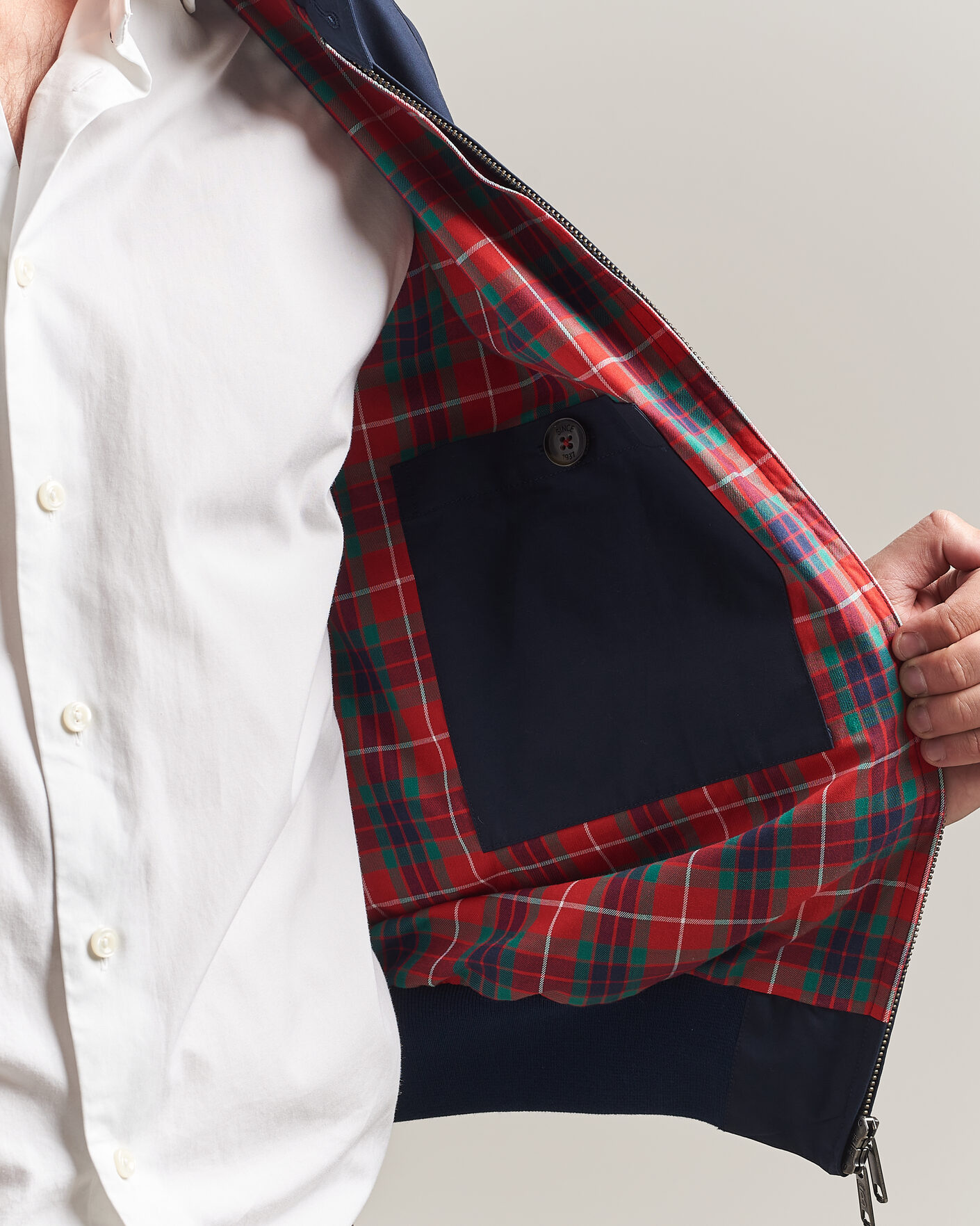 Homme | Manteaux Et Vestes | Baracuta | G9 Original Harrington Jacket Navy