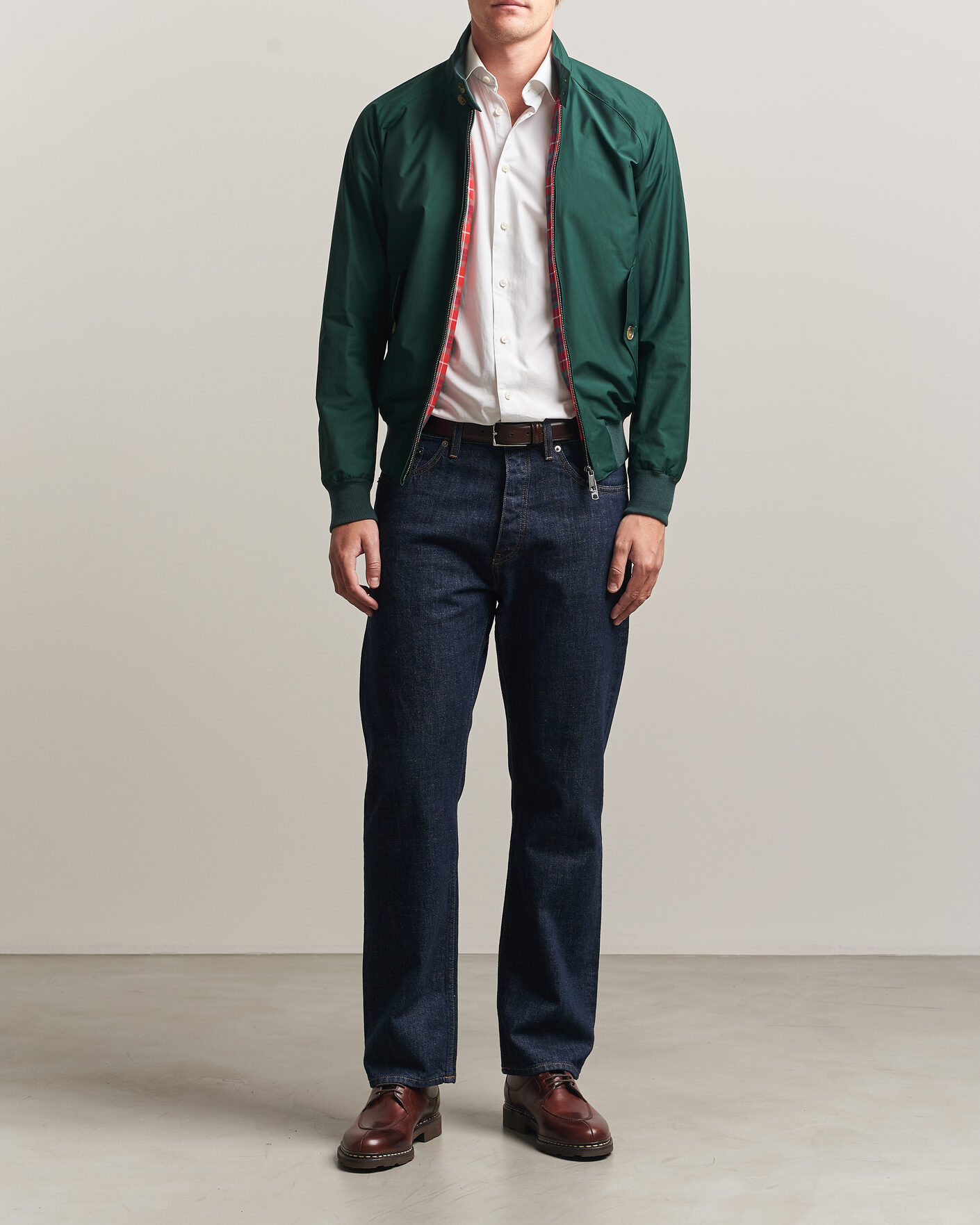Homme | Manteaux Et Vestes | Baracuta | G9 Original Harrington Jacket Racing Green