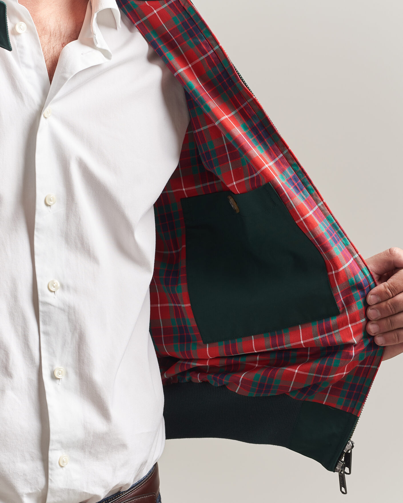 Homme | Manteaux Et Vestes | Baracuta | G9 Original Harrington Jacket Racing Green