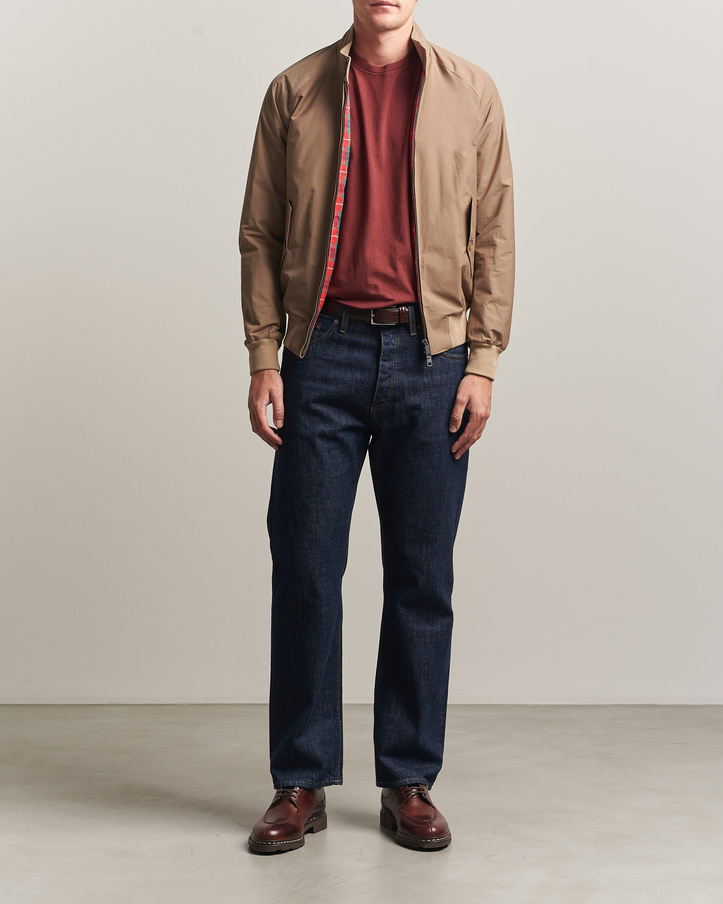 Homme | Manteaux Et Vestes | Baracuta | G9 Original Harrington Jacket Tan