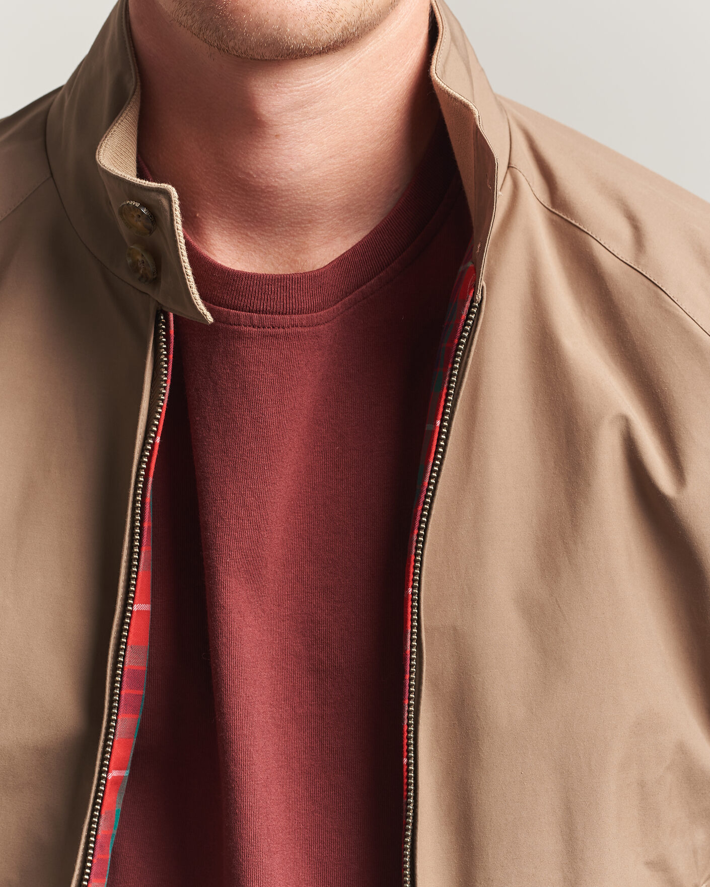 Homme | Manteaux Et Vestes | Baracuta | G9 Original Harrington Jacket Tan
