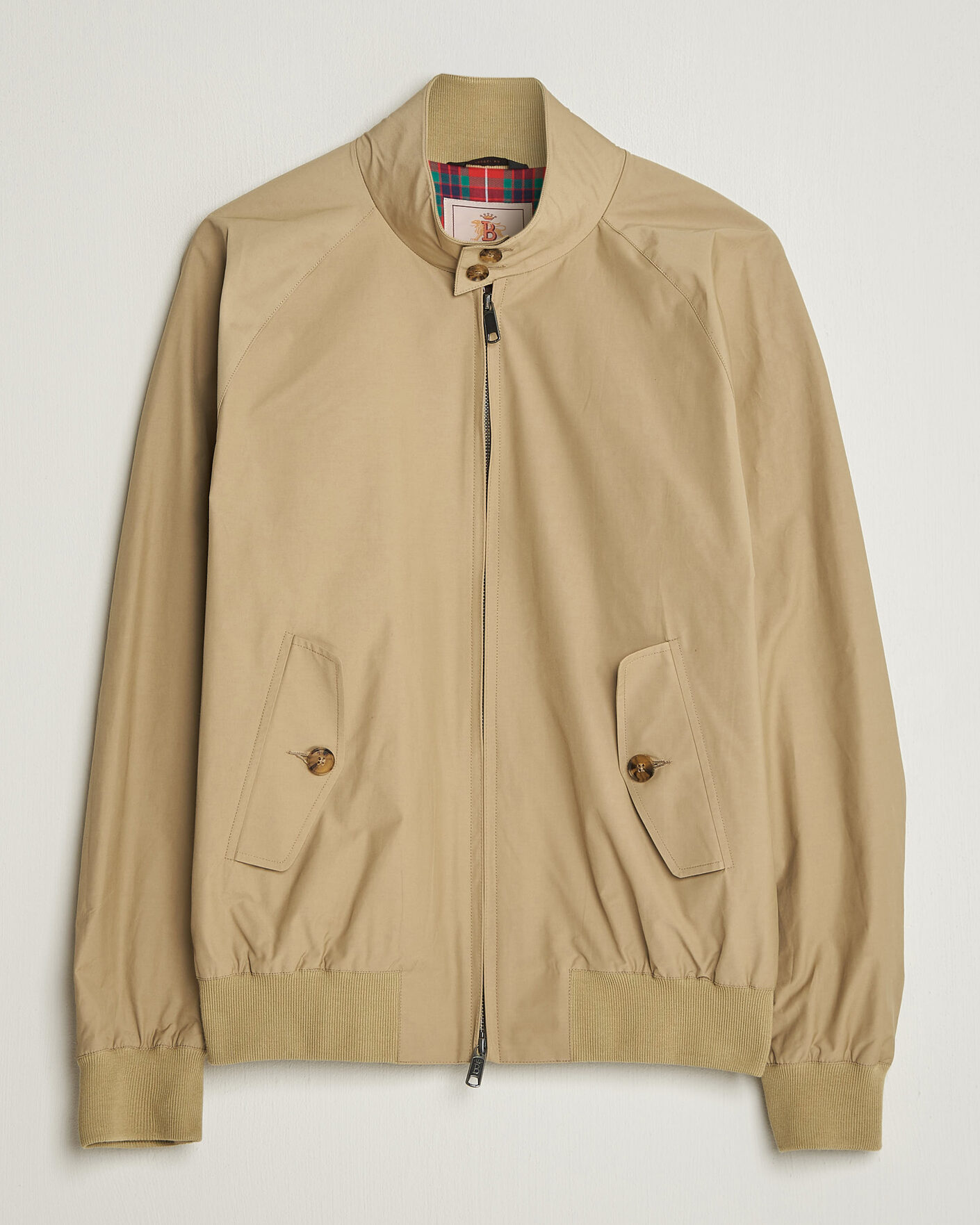 Homme | Manteaux Et Vestes | Baracuta | G9 Original Harrington Jacket Natural