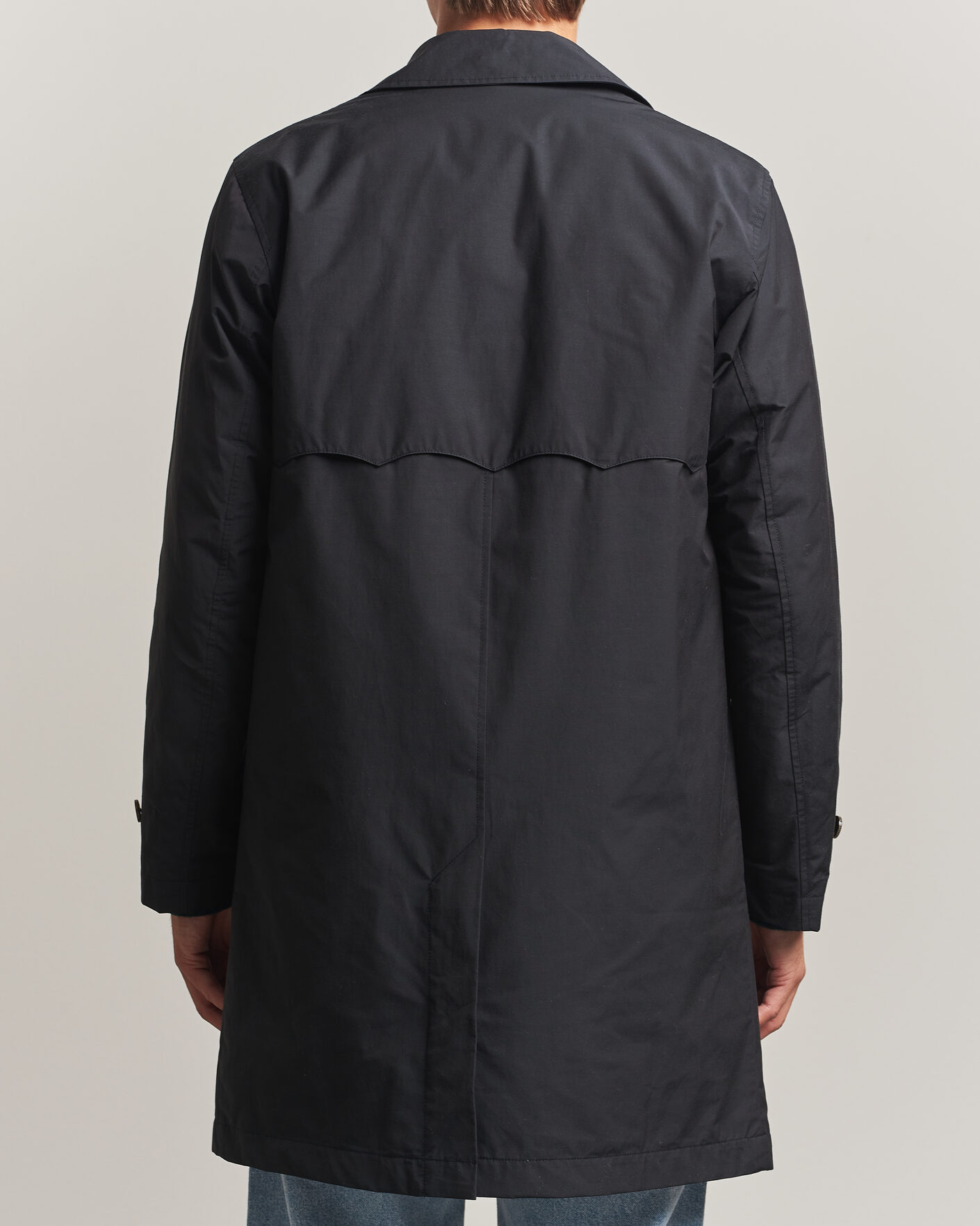 Homme | Manteaux Et Vestes | Baracuta | G10 Detachable Cloth Coat Dark Navy