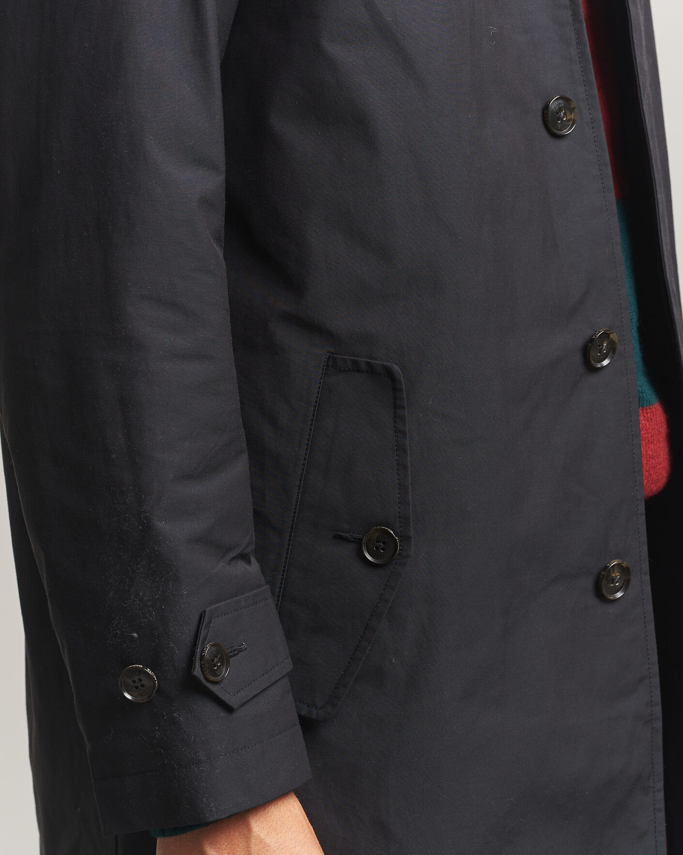 Homme | Manteaux Et Vestes | Baracuta | G10 Detachable Cloth Coat Dark Navy