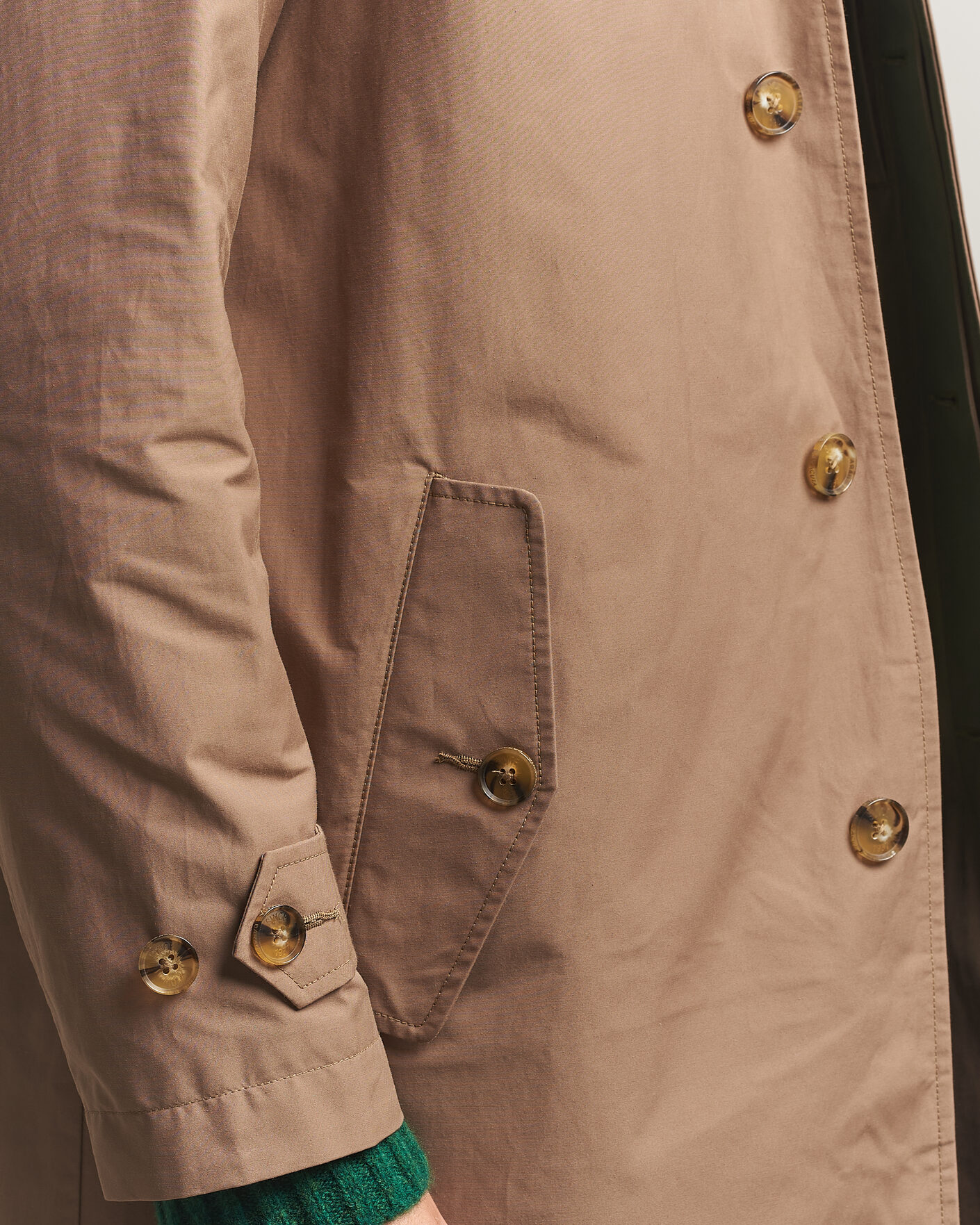 Homme | Manteaux Et Vestes | Baracuta | G10 Detachable Cloth Coat Tan