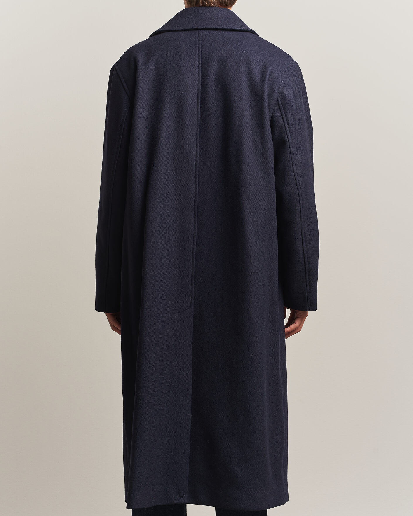 Homme | Manteaux Et Vestes | Sunflower | Wool Blend Winter Coat Navy