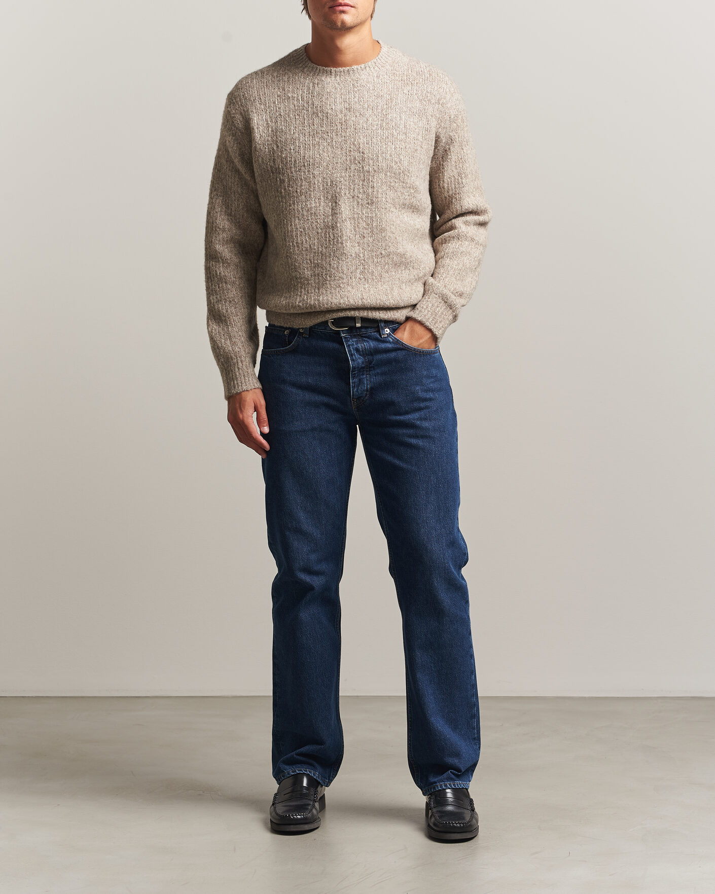 Homme | Pulls Et Tricots | Sunflower | Yak Sweater Dark Oat