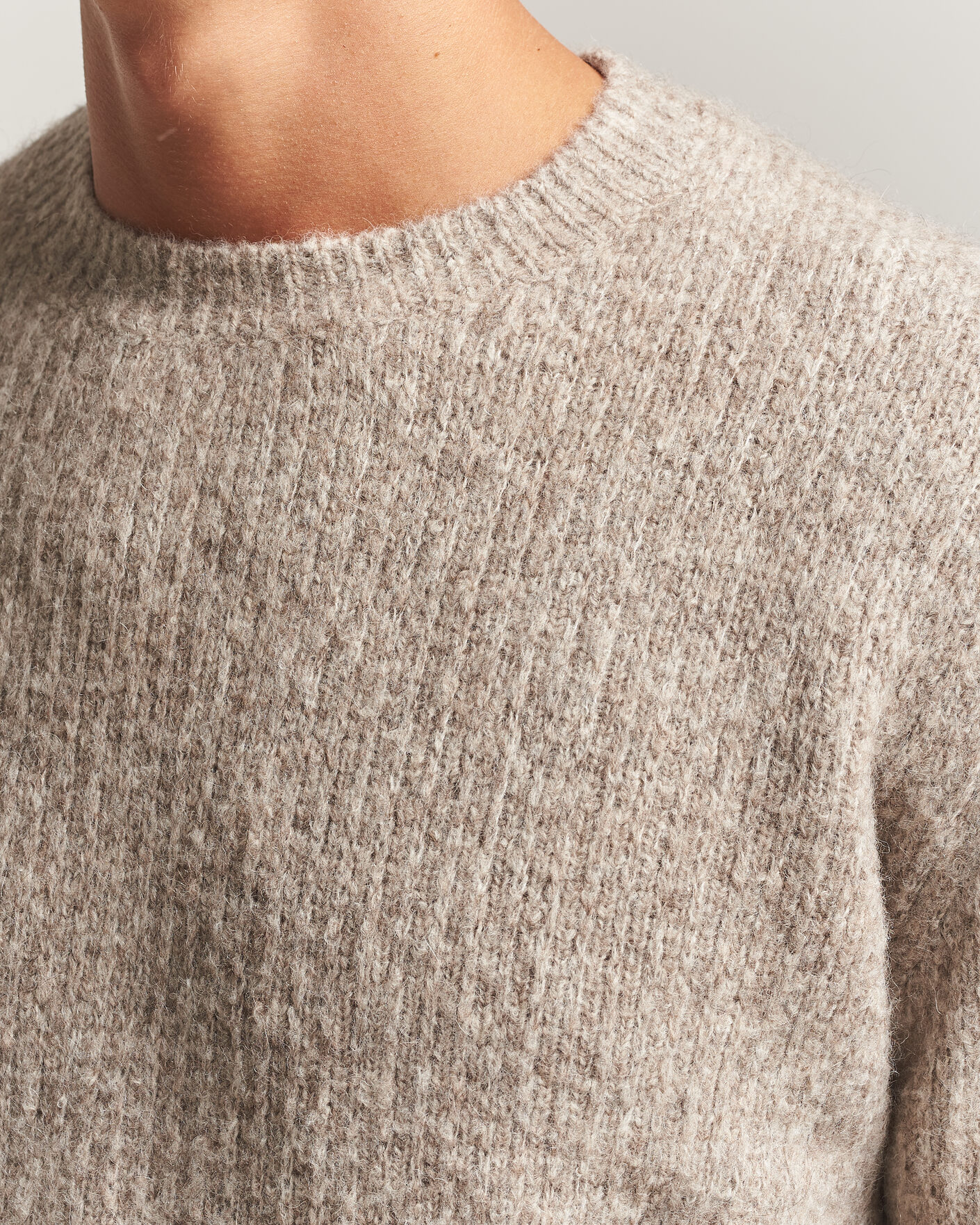 Homme | Pulls Et Tricots | Sunflower | Yak Sweater Dark Oat