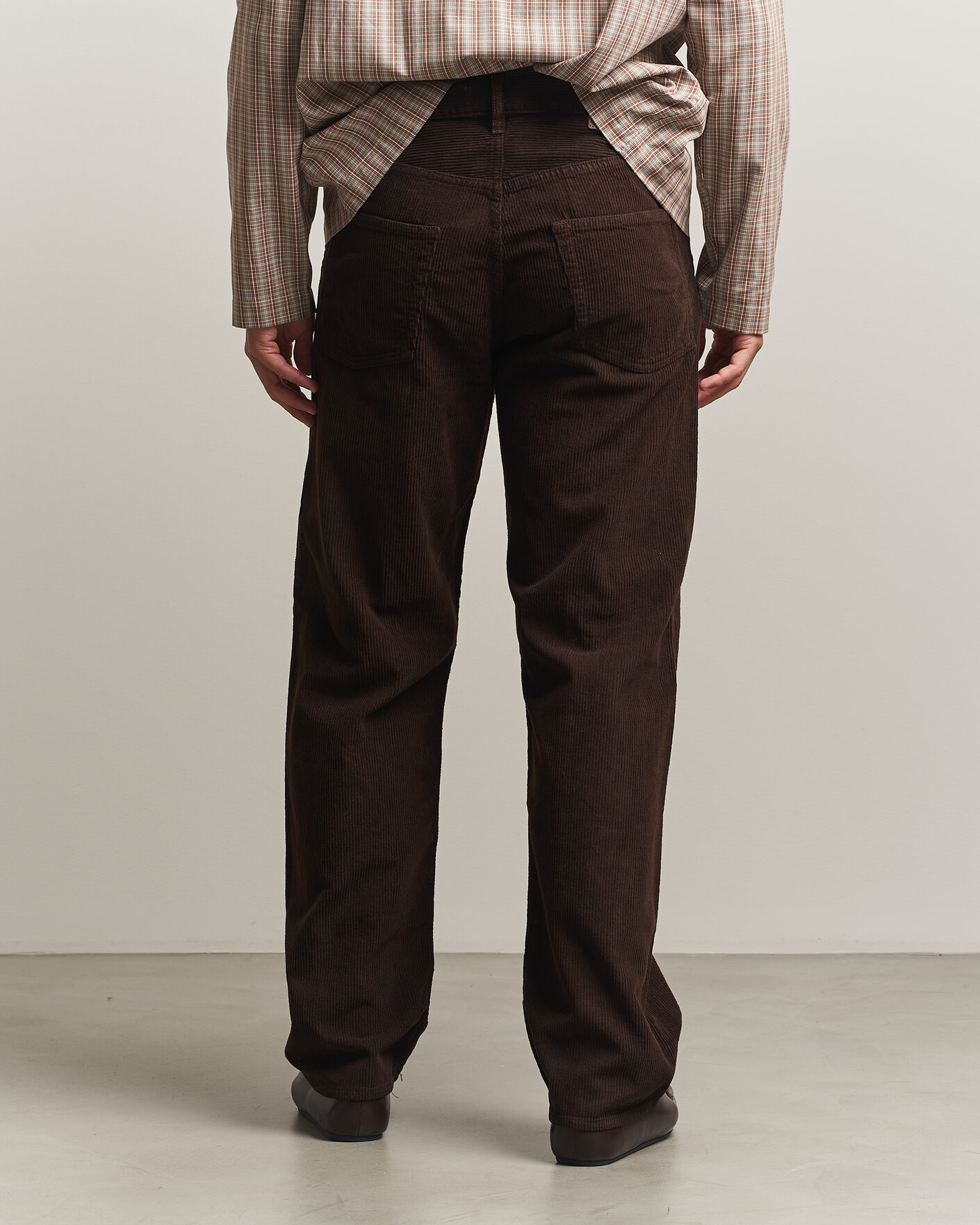 Homme | Pantalons | Sunflower | Loose Corduroy Pants Brown