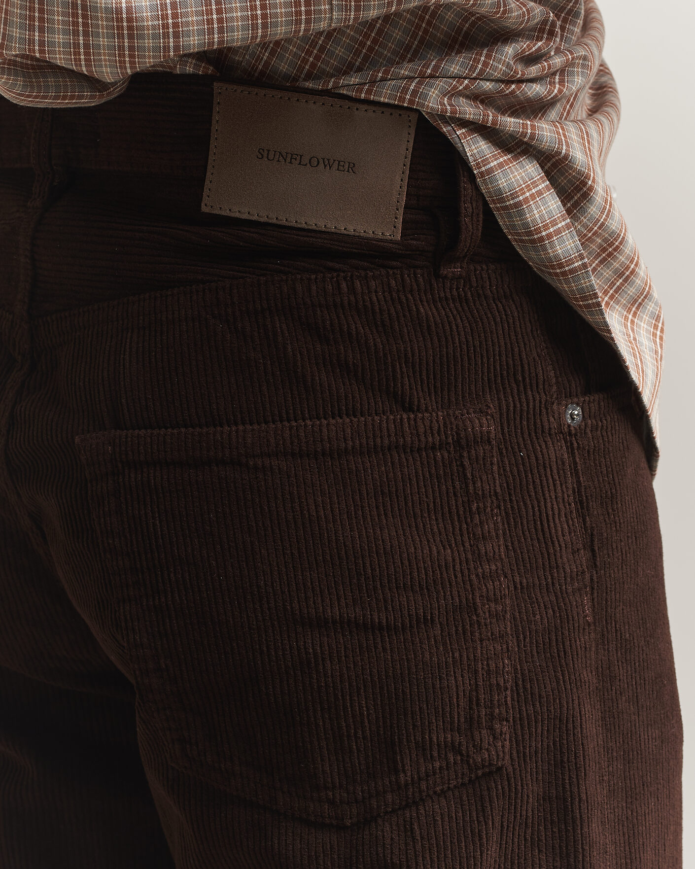Homme | Pantalons | Sunflower | Loose Corduroy Pants Brown