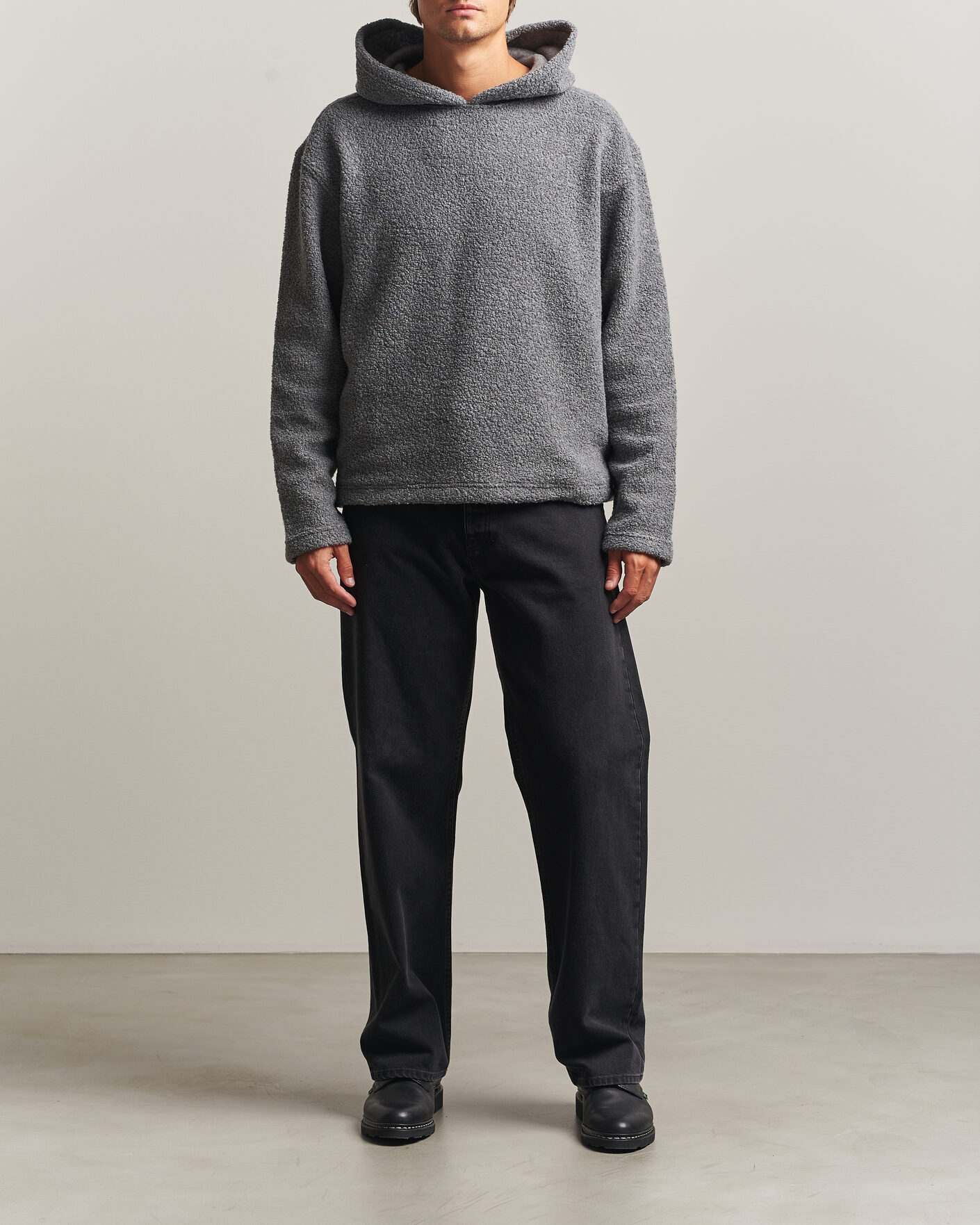 Homme | Pulls Et Tricots | Sunflower | Wool Hoodie Grey Melange