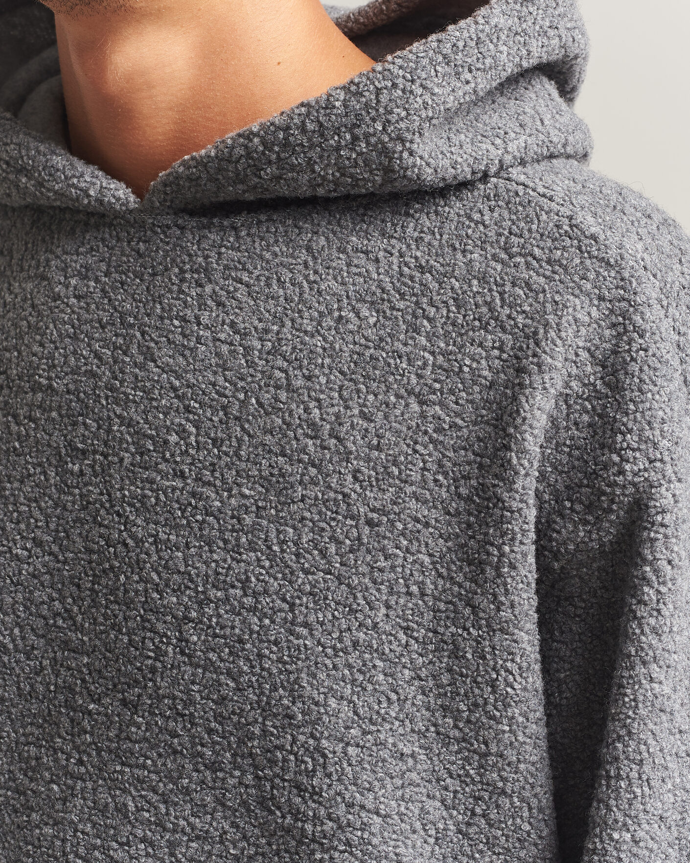Homme | Pulls Et Tricots | Sunflower | Wool Hoodie Grey Melange
