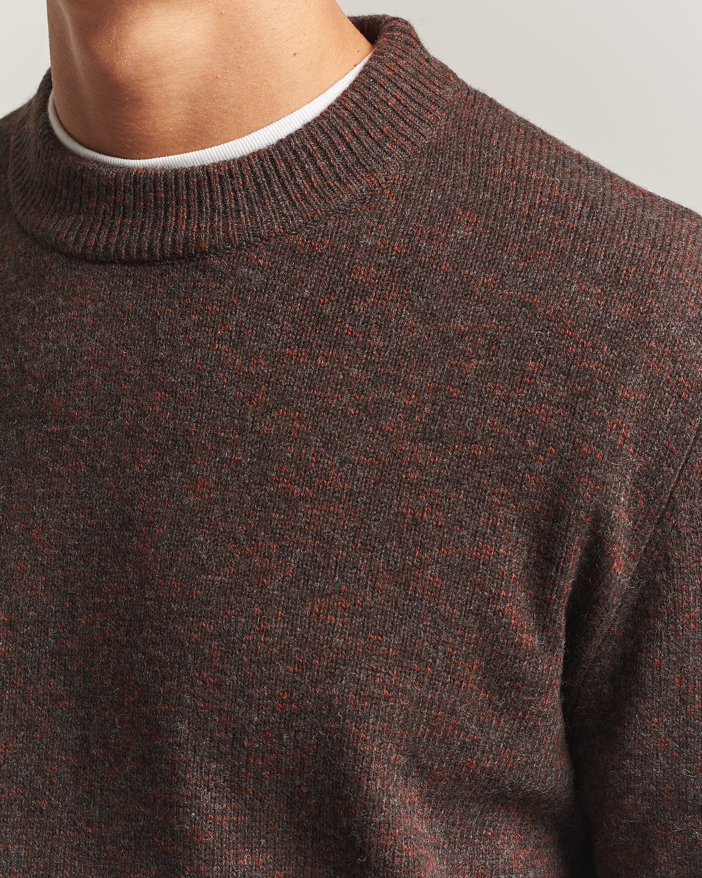 Homme | Pulls Et Tricots | Sunflower | Moon Merino Sweater Brown