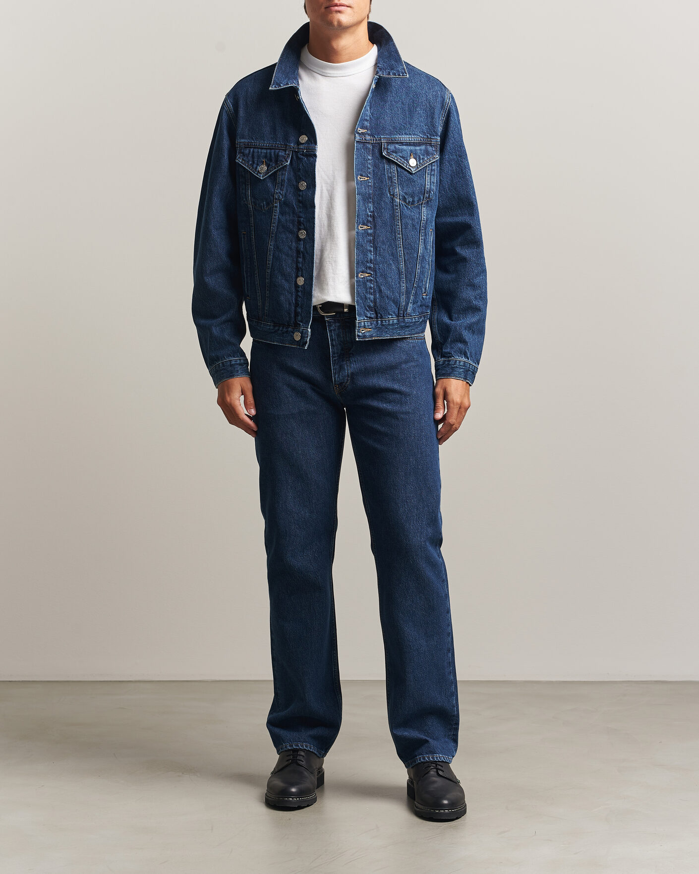 Homme | Manteaux Et Vestes | Sunflower | Trucker Denim Jacket Blue Wash