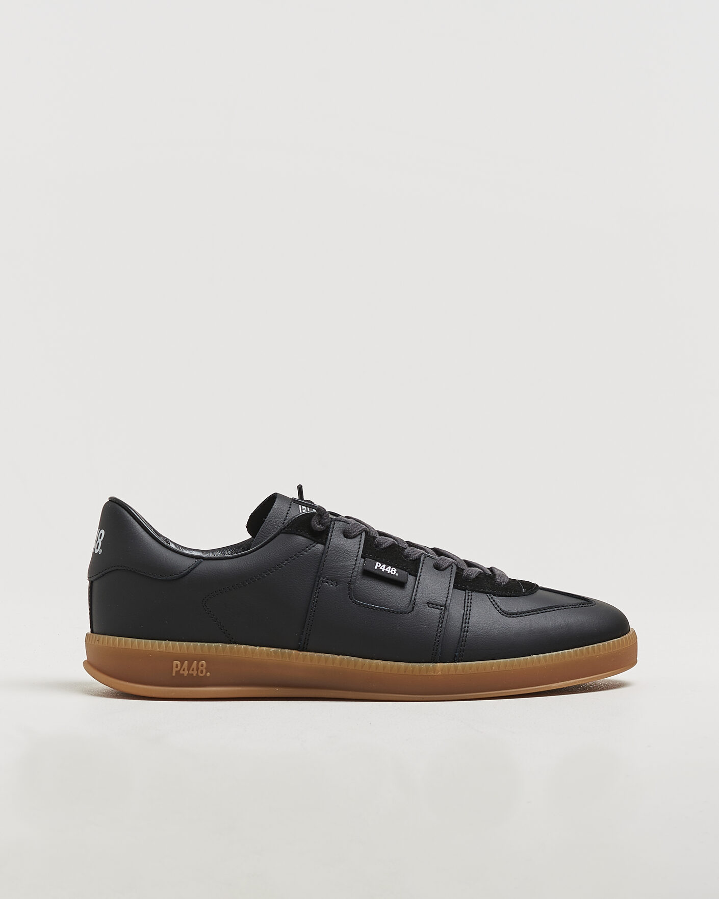 Homme | Baskets | P448 | Monza Leather/Suede Sneaker Black