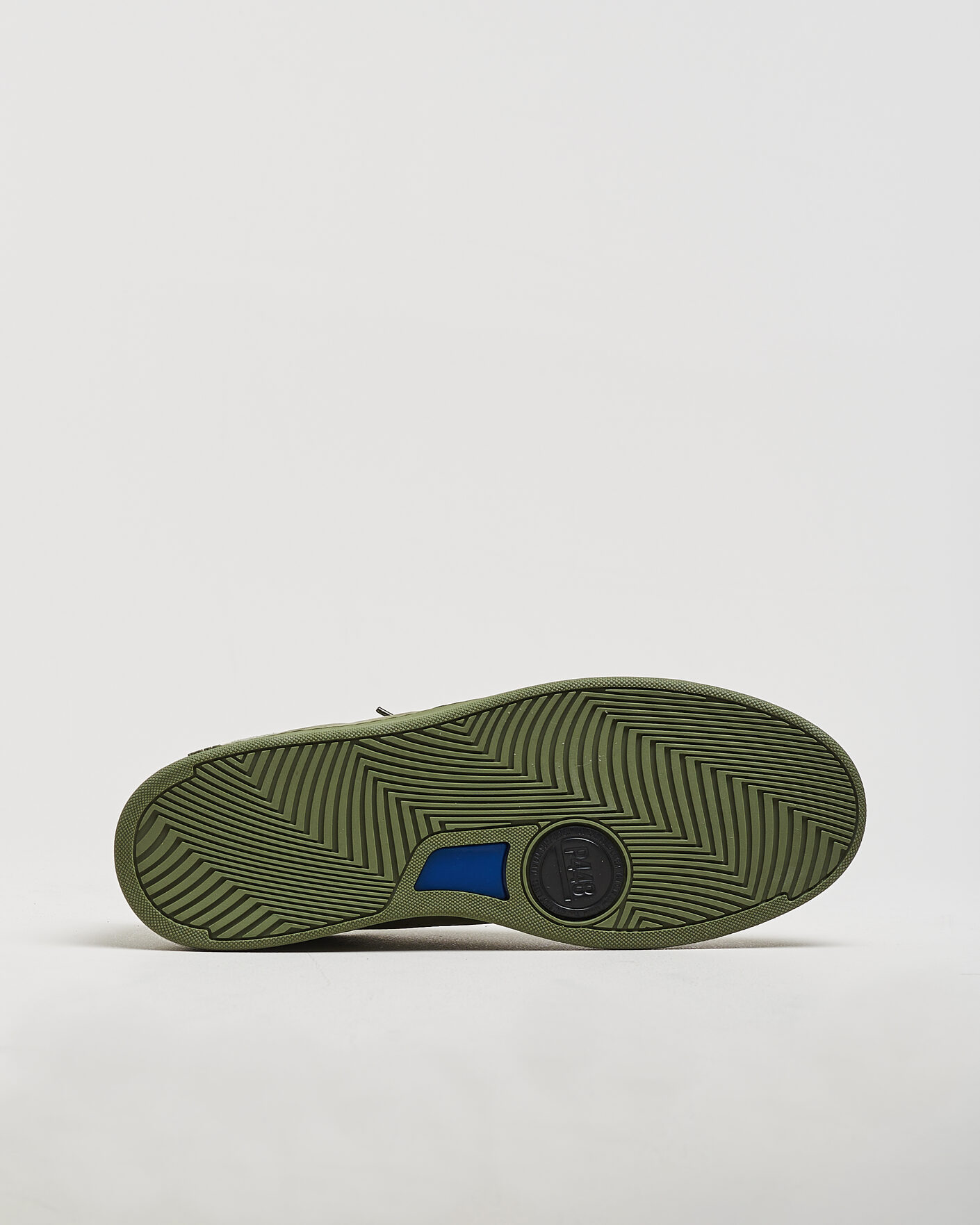 Homme | Baskets | P448 | Vert Leather Sneaker Army Green